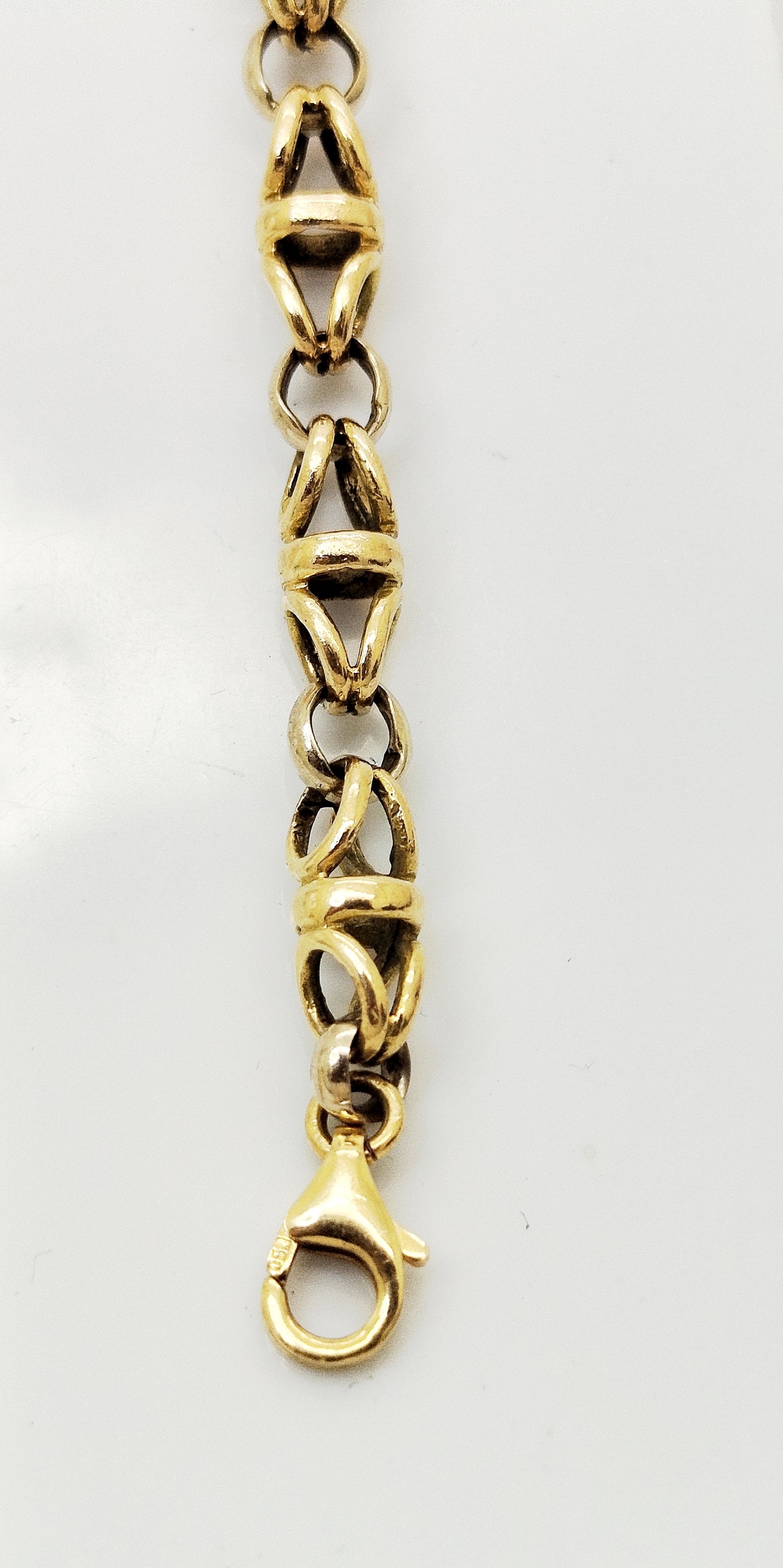 Bracelet Fantaisie en Or Jaune 18K 17.37 Grs