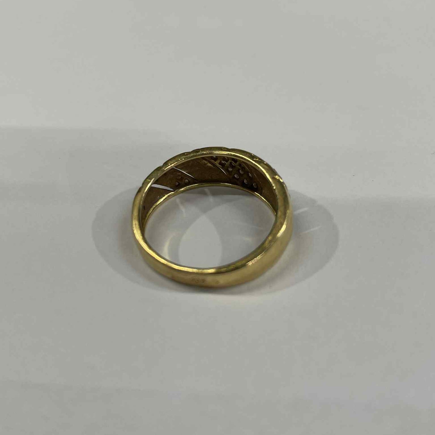 Bague Alliance en Or Jaune 22K Taille-54