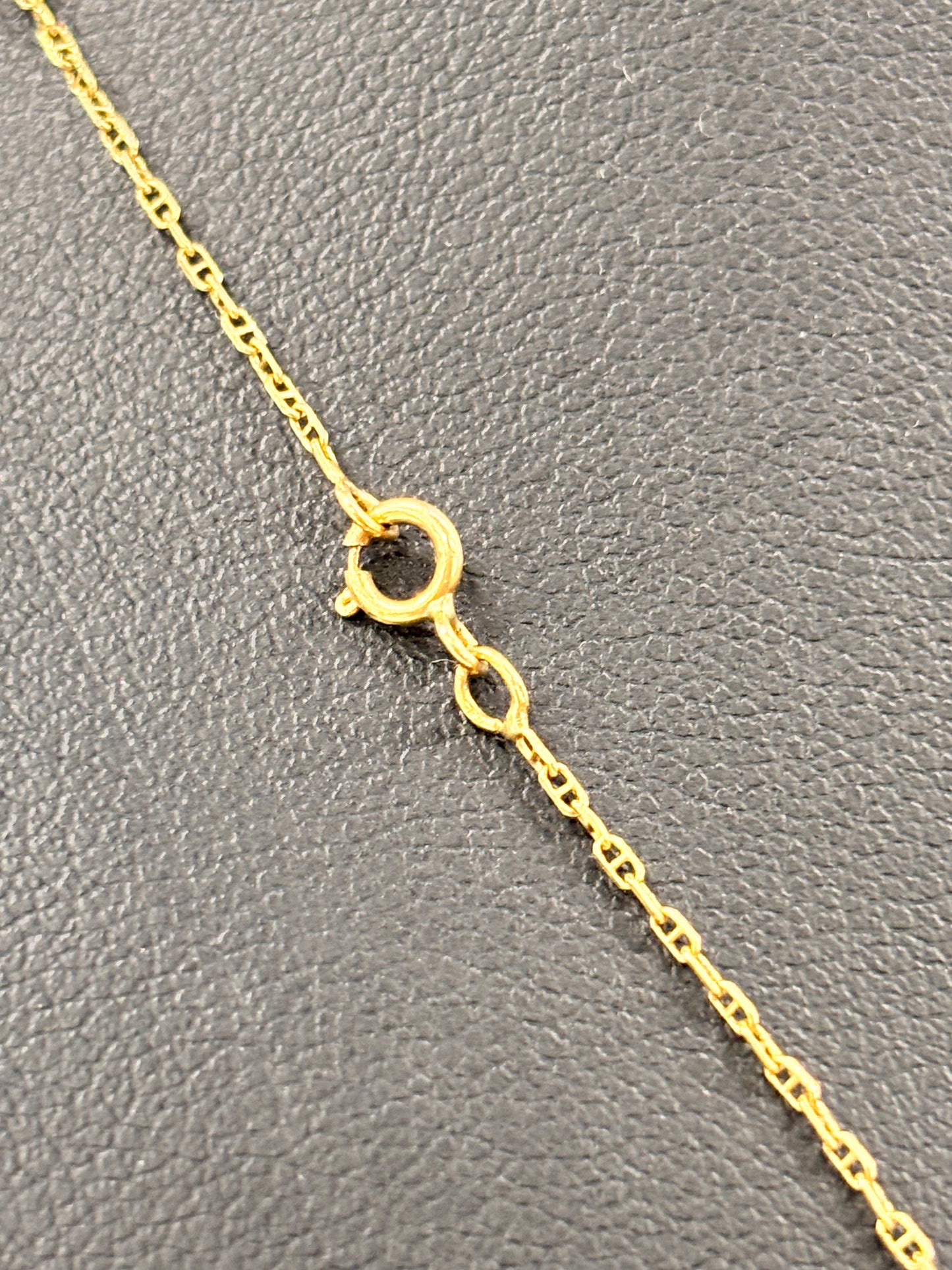 Collier Sautoir Marine Or Jaune 18K 1.28 Grs