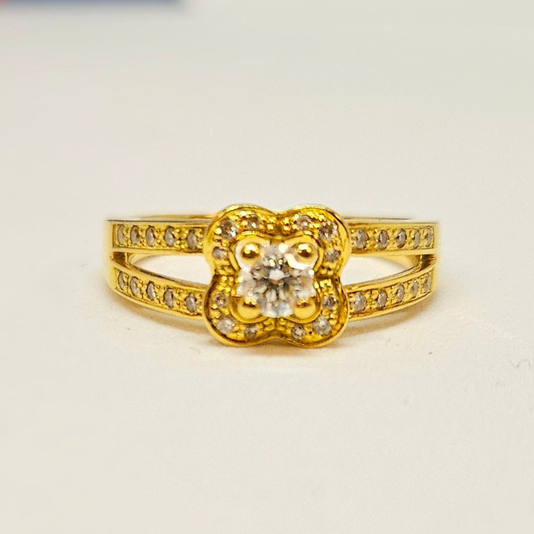Bague Mauboussin Chance of Love n°2 en Or jaune et diamants