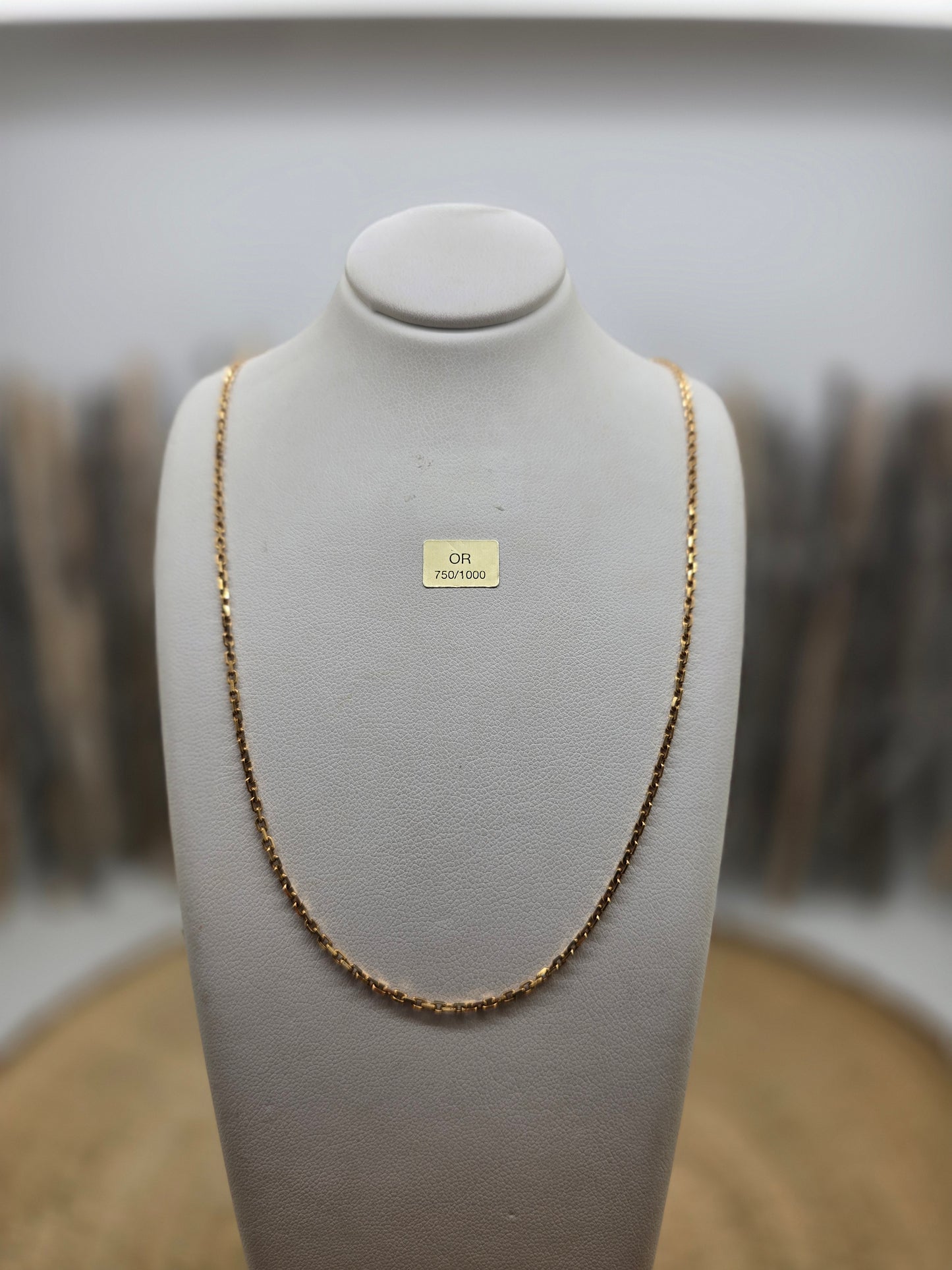 Collier en Or Jaune 18K 4.45 Grs