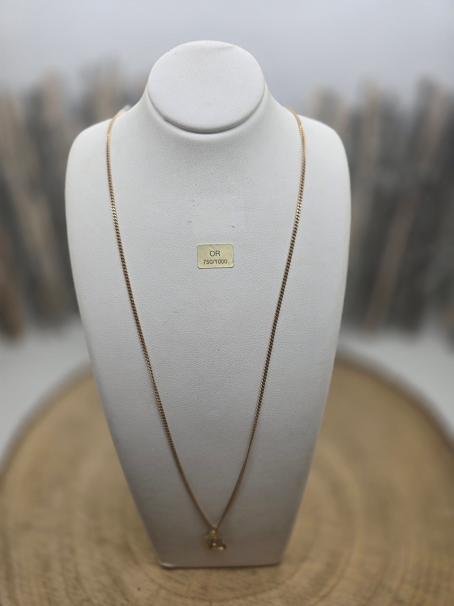 Collier Matinée en Or Jaune 18K 3.92 Grs