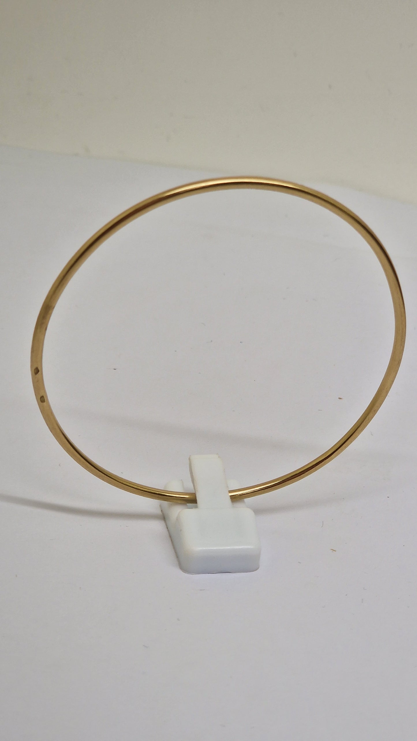 Bracelet Jonc Fermé OR Jaune 18K 10.98 Grs