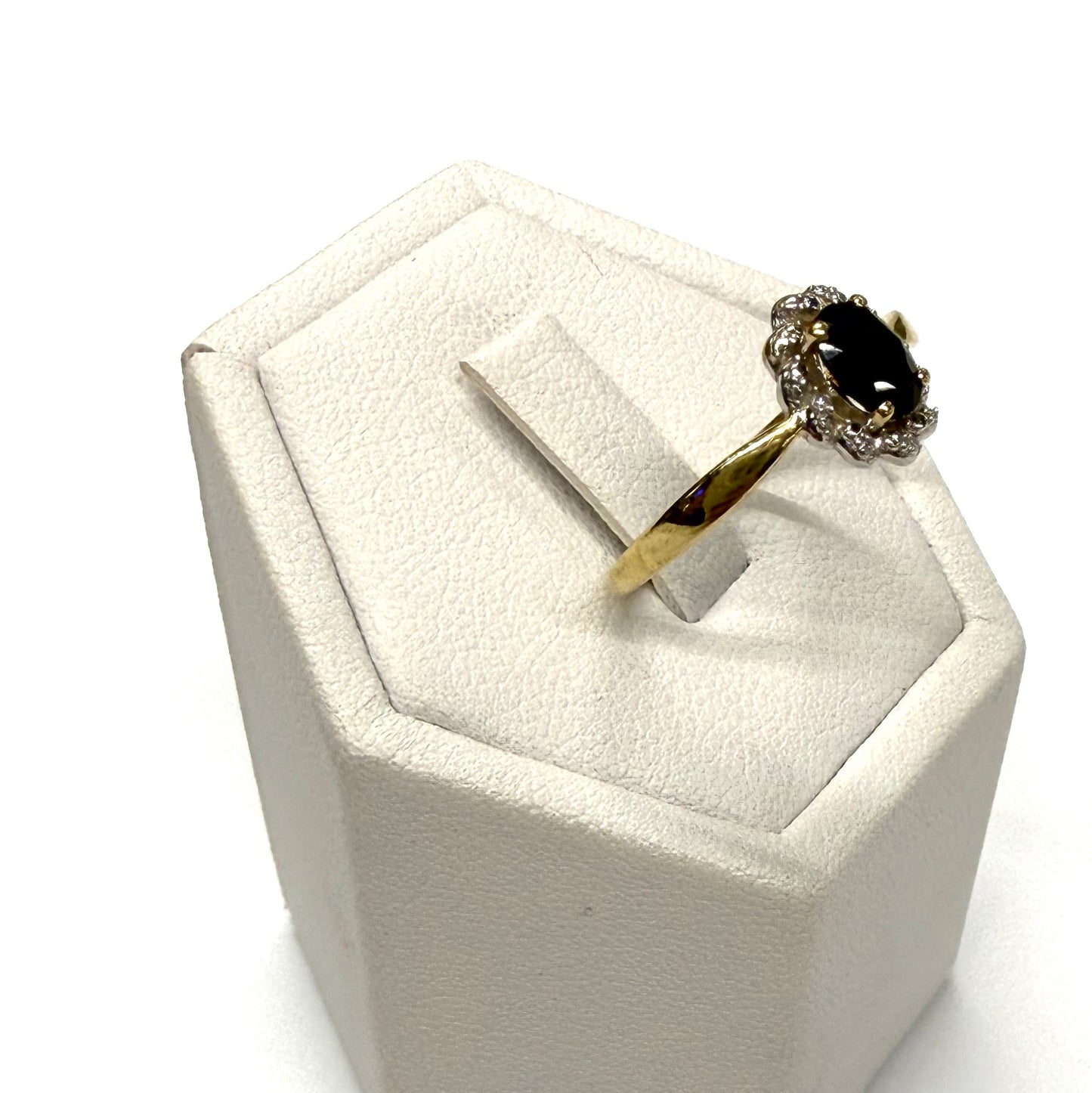 Bague en Or Jaune et or Blanc 18k Taille-55