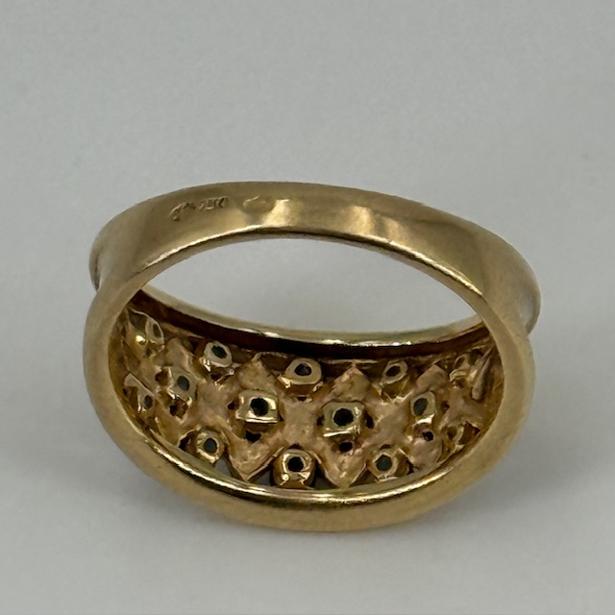 Bague Or Jaune 18K Taille-54