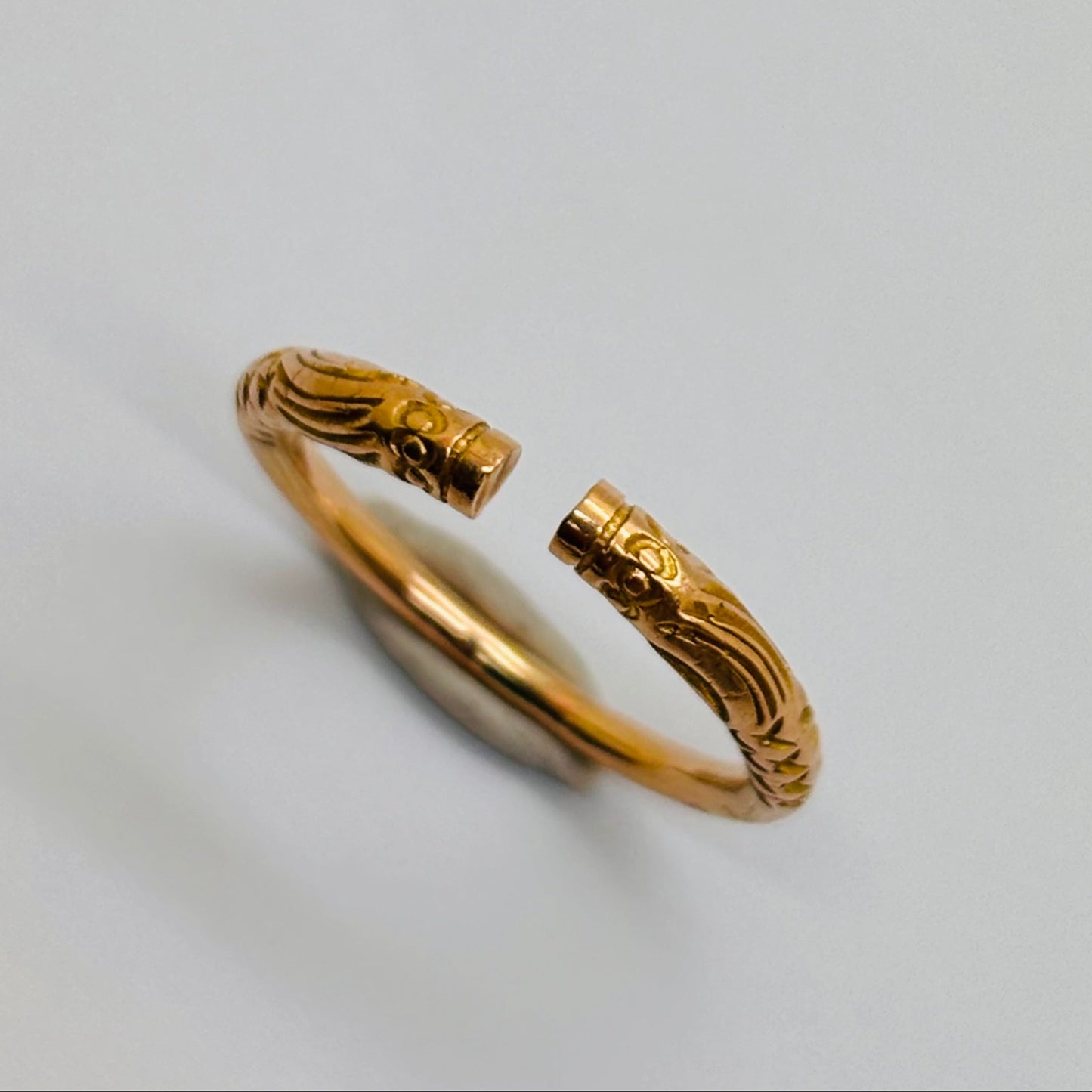 Bague en Or Jaune 18K Taille-51