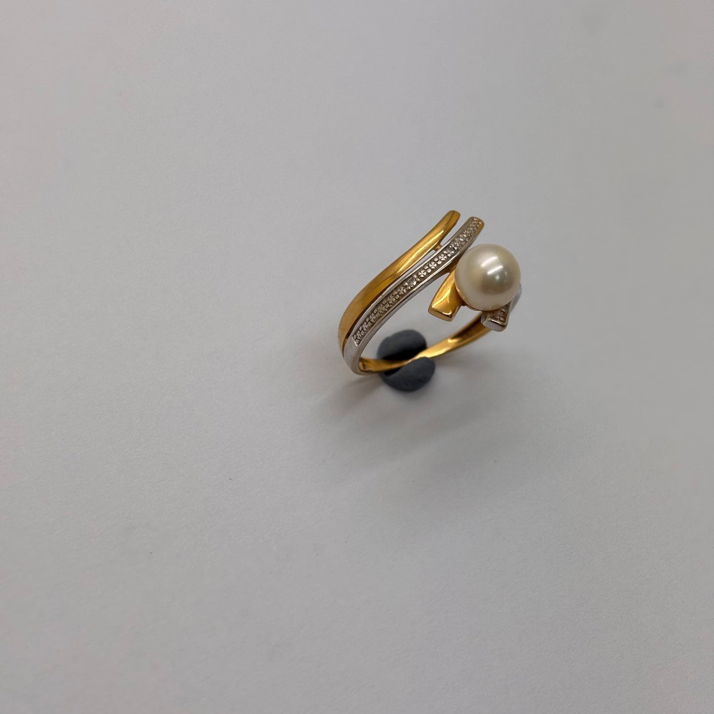 Bague en Or Jaune 18K - Taille 51