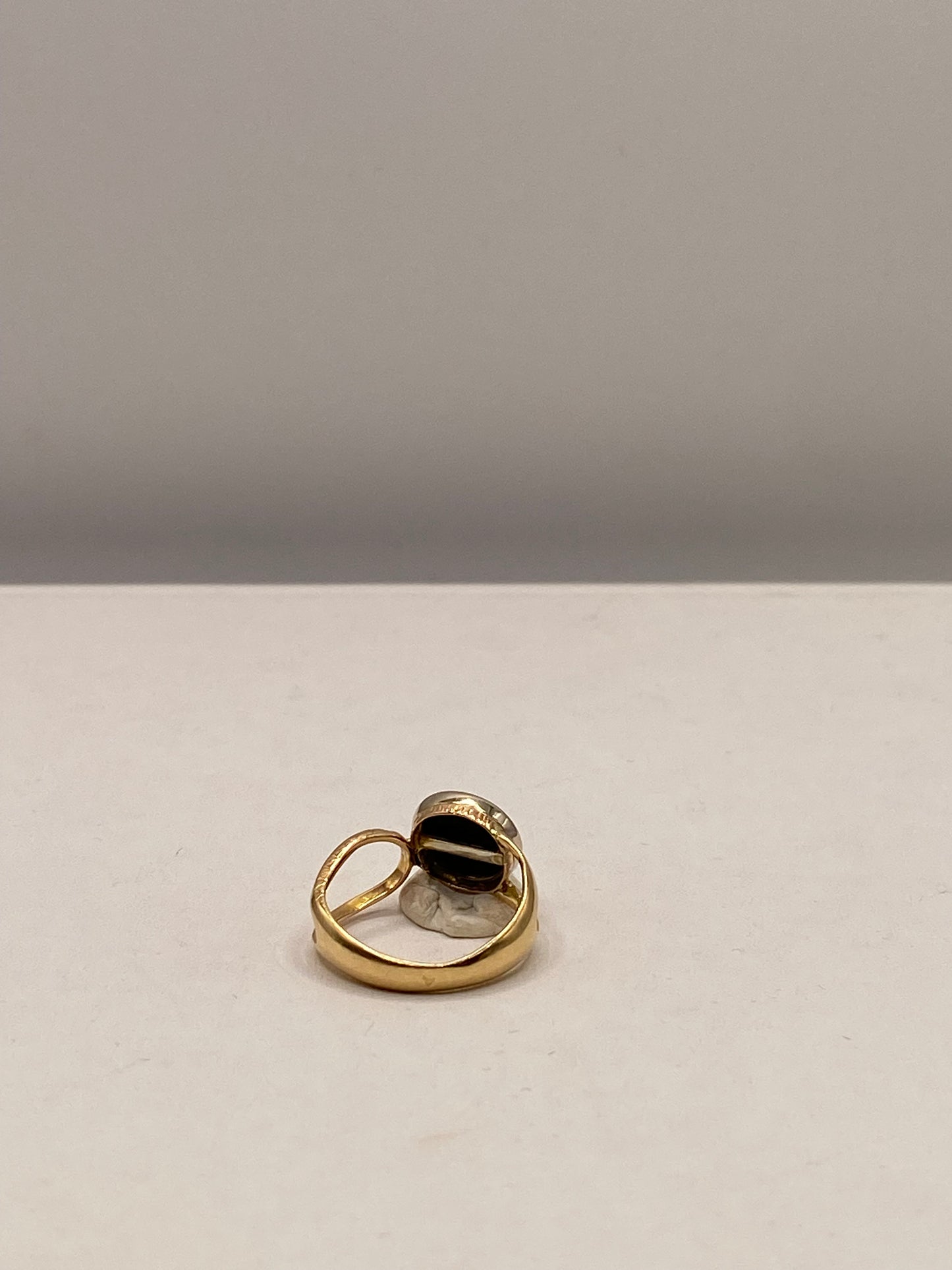 Bagues en Or Jaune 18K Taille-51
