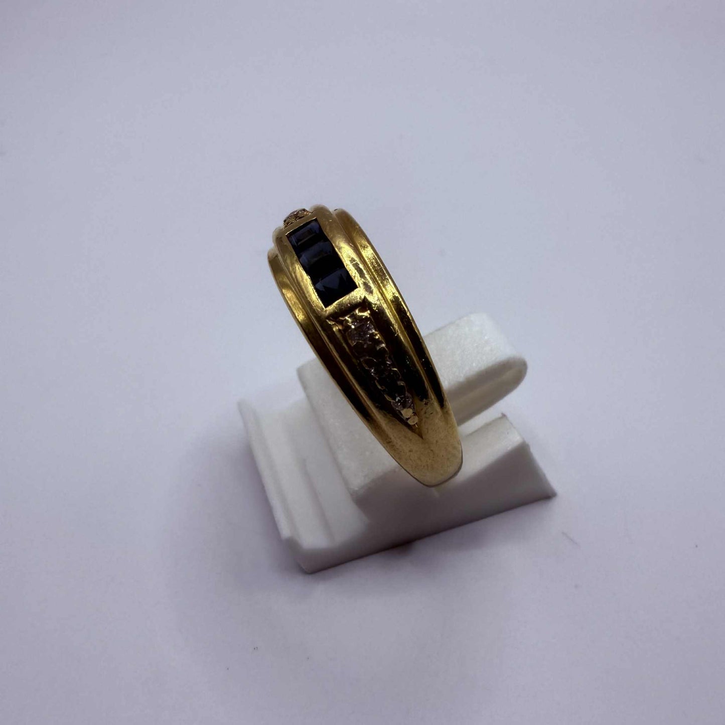 Bague en Or Jaune 18K Taille-57