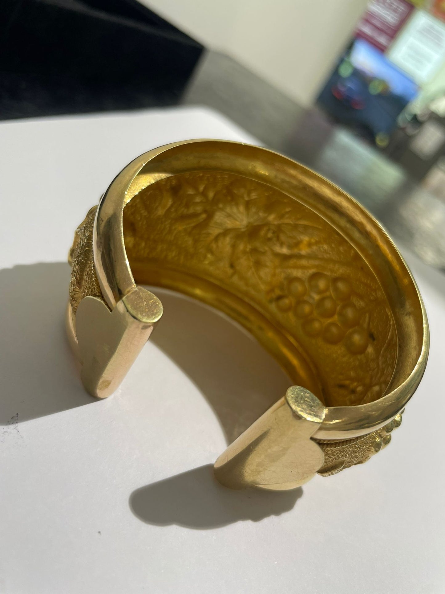 Bracelet Jonc Or Jaune 18K 52.1 Grs
