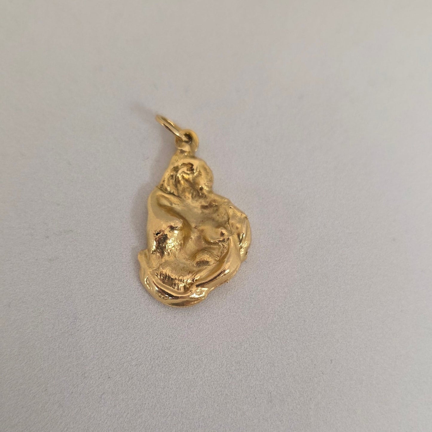 Pendentif pépite en Or Jaune 18K 6.97 Grs