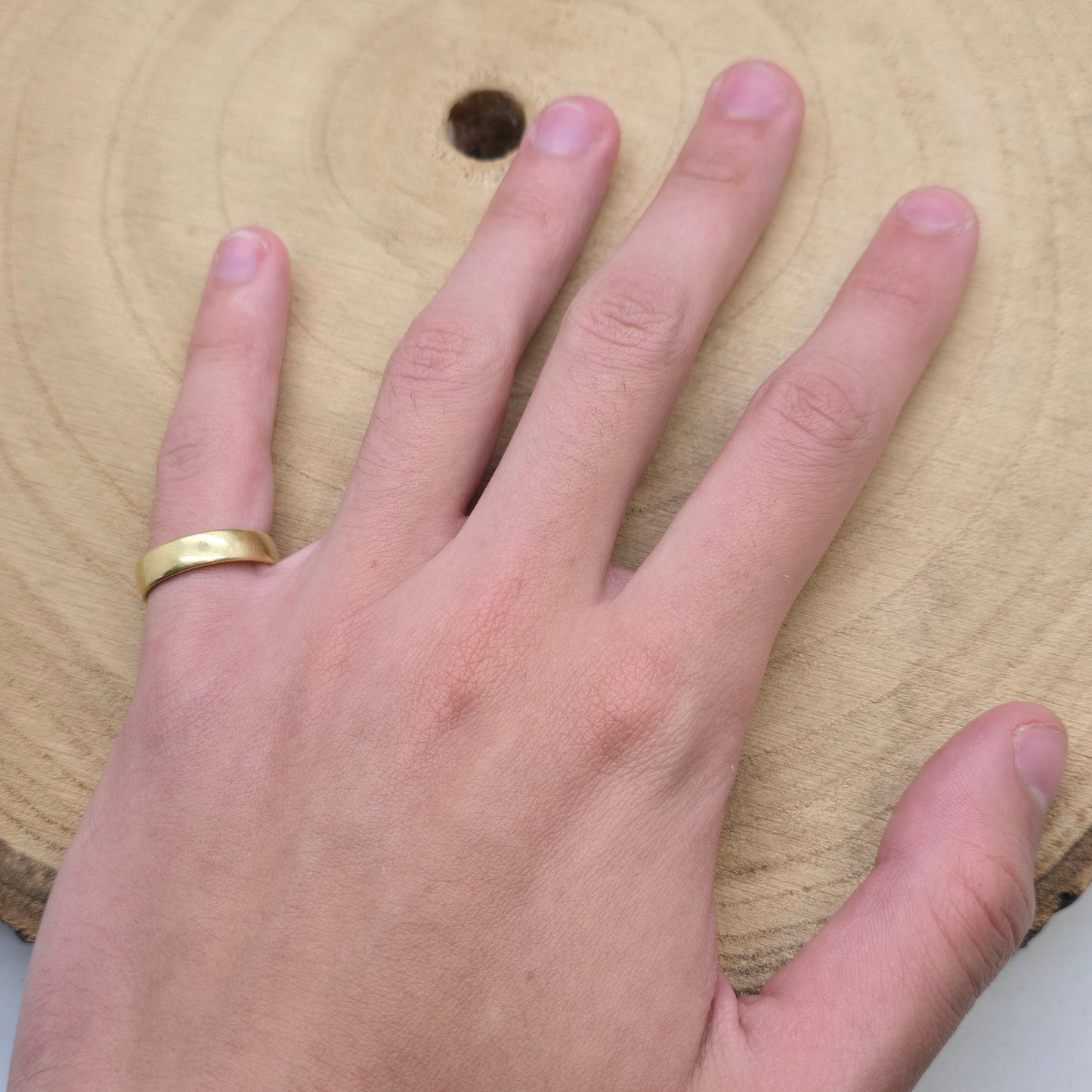 Bague Alliance Or Jaune 18K - T 52