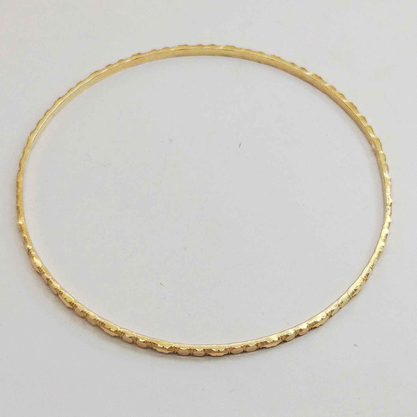 Bracelet Jonc en Or Jaune 18K 6.32 Grs