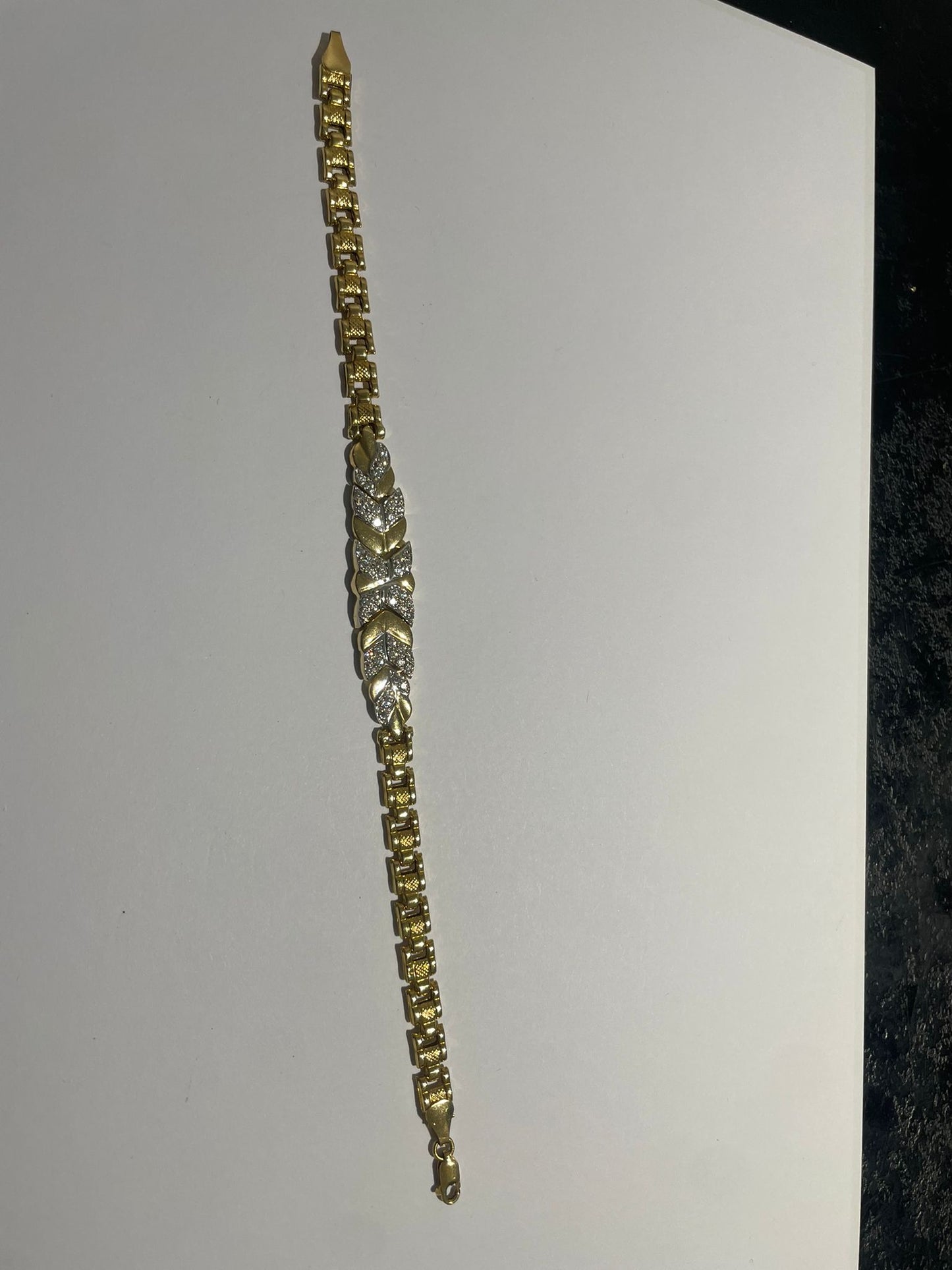 Bracelet Maillon Vénitien Or Jaune 18K 13.31 Grs