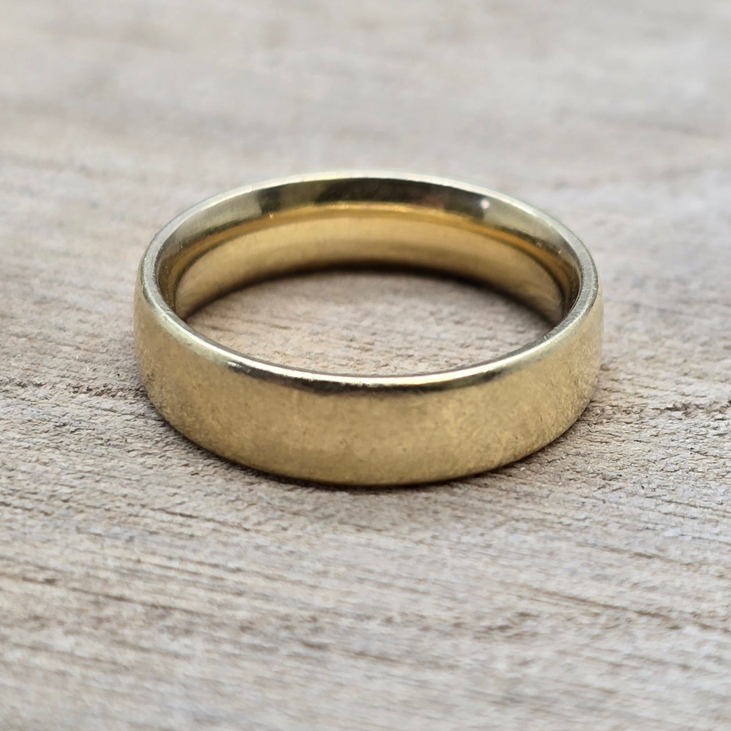 Bague Alliance Or Jaune 18K - T 52