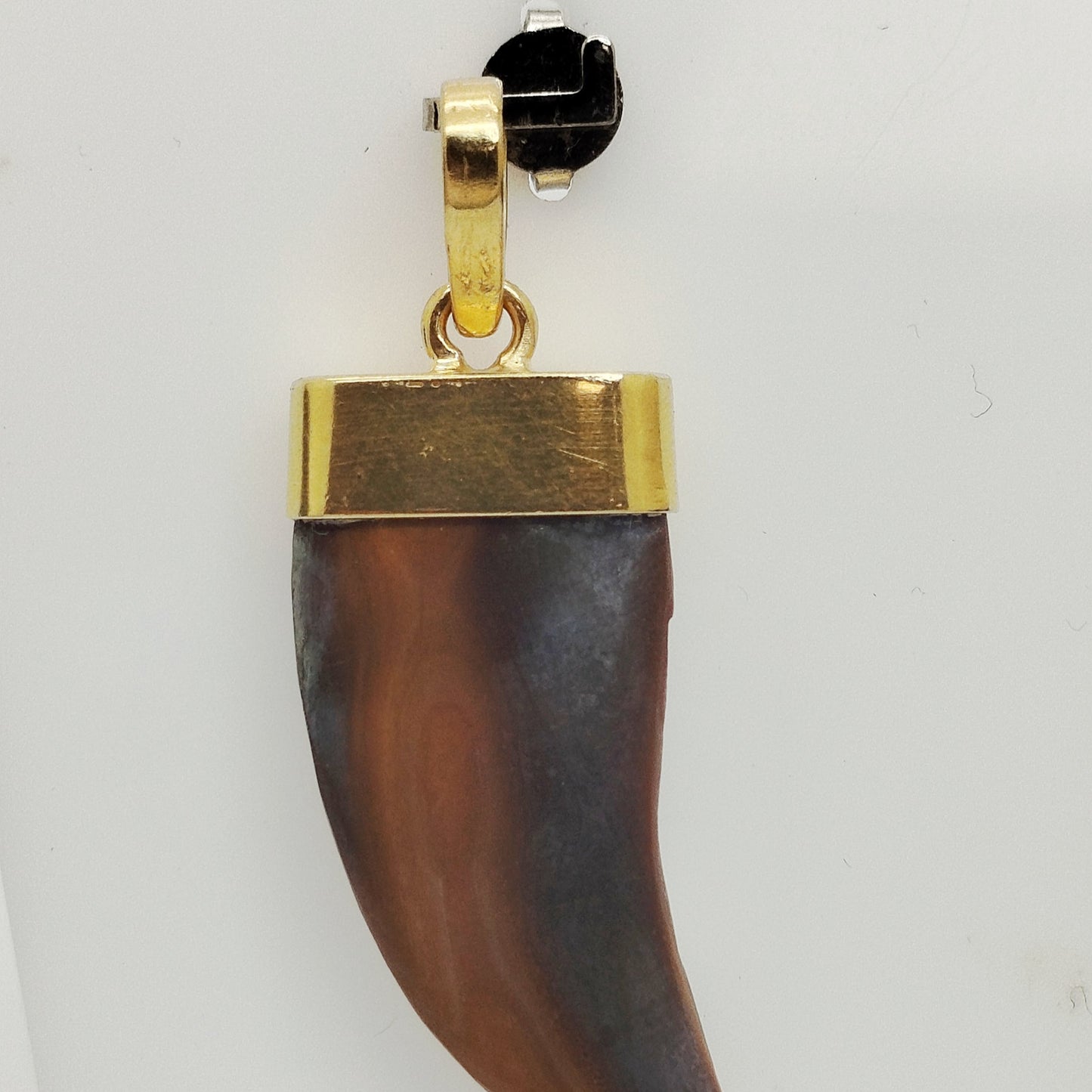 Pendentif Dent en Or Jaune 18 Carats Poids - 5.95 Grs