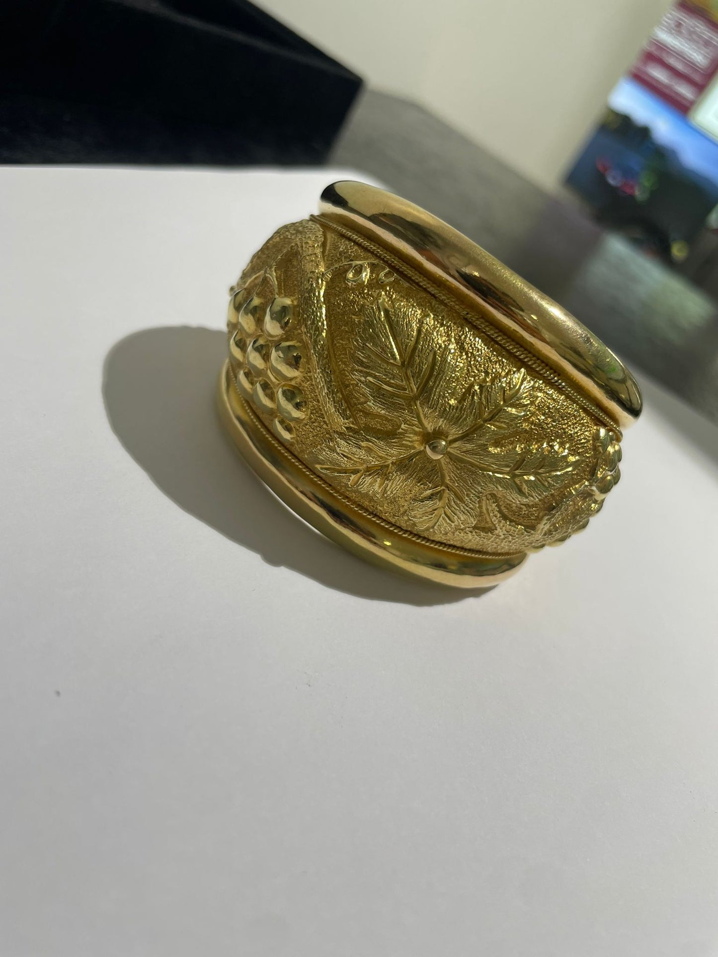 Bracelet Jonc Or Jaune 18K 52.1 Grs