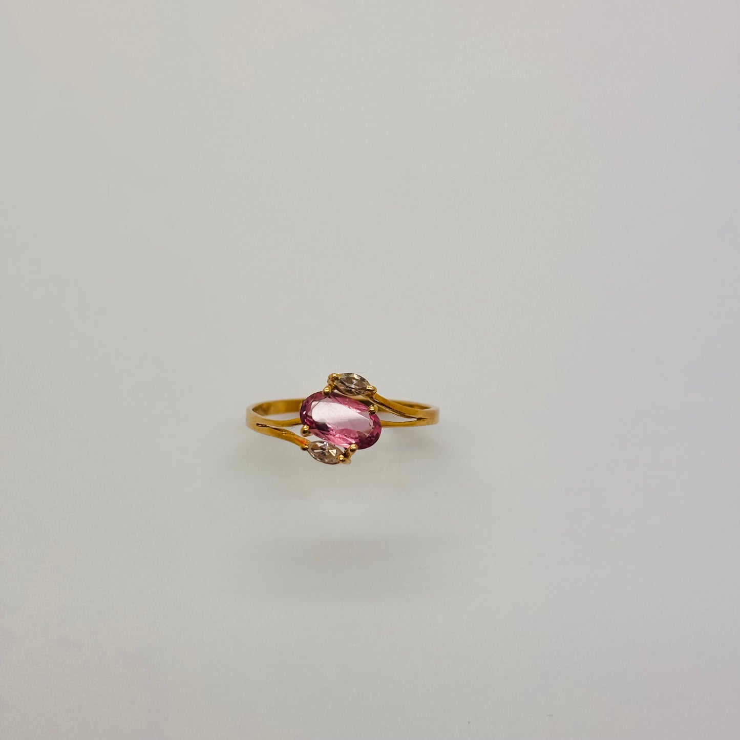 Bague En Or Jaune 18k Taille-58