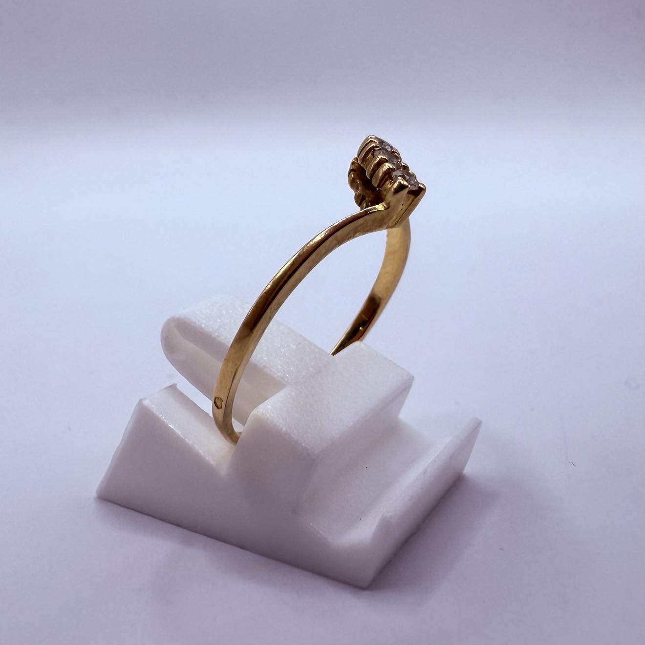 Bague en or jaune 18K Taille-60