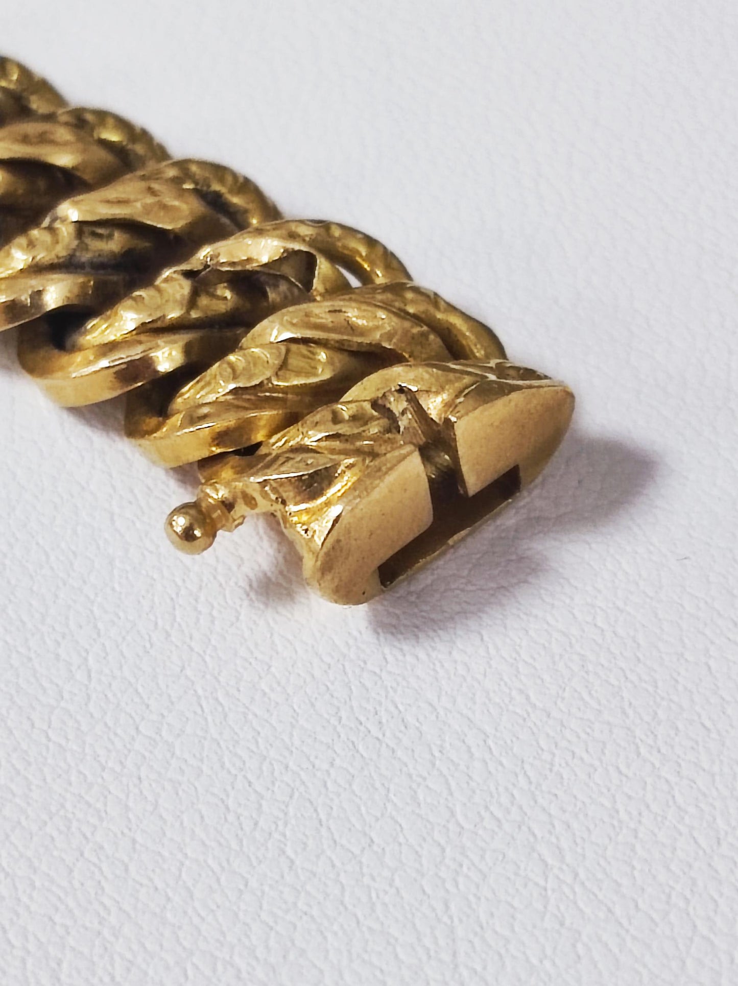 Bracelet Maillon Américain Or Jaune 18K