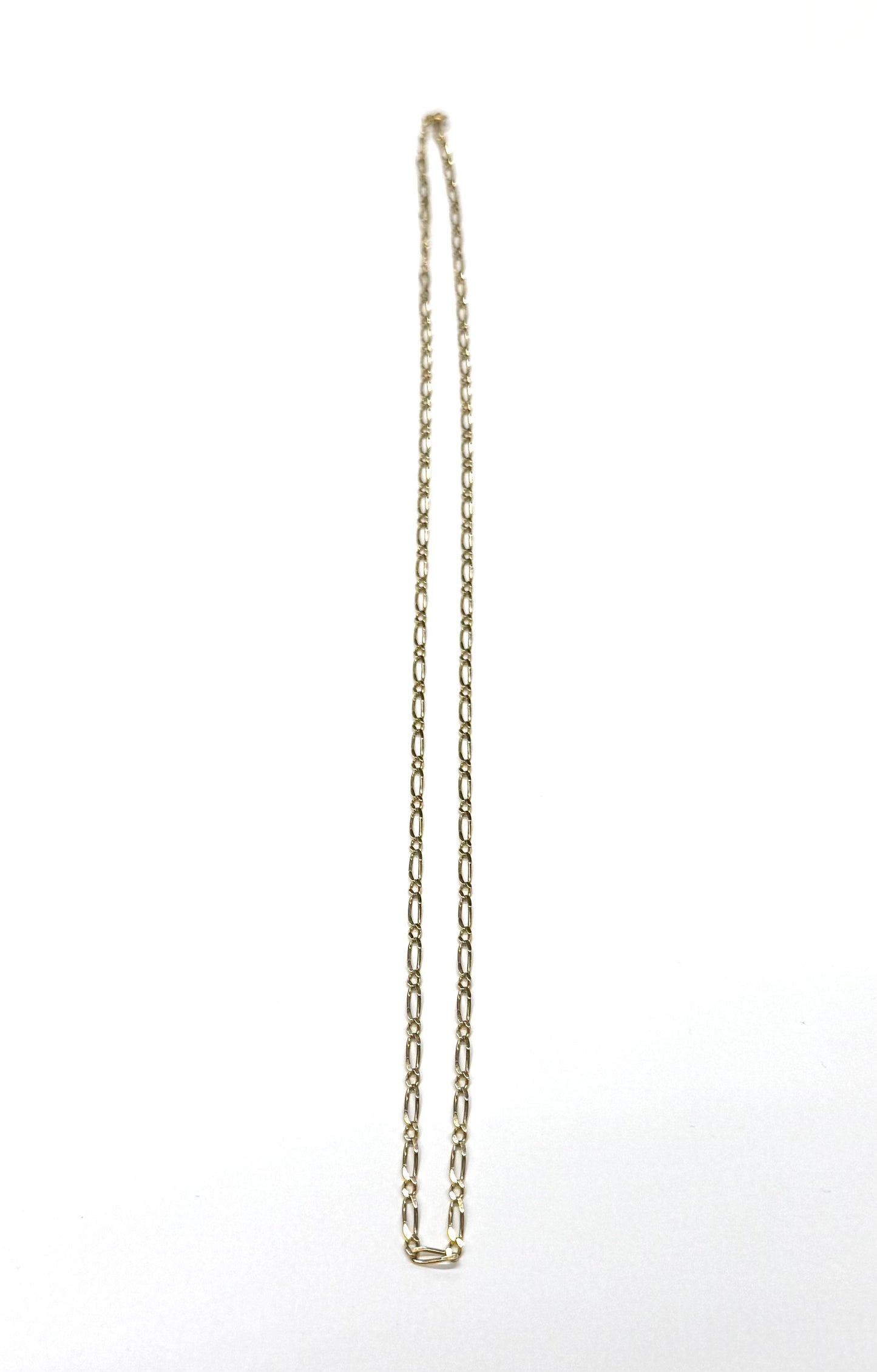 Collier Chaîne Figaro Or Jaune 18k Lg 66
