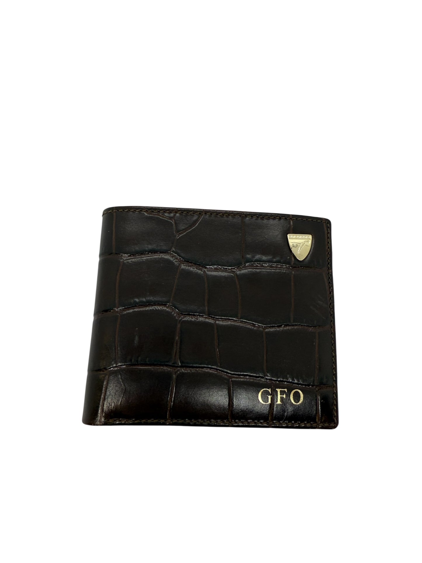 Portefeuille Aspinal of London en cuir en Très Bon Etat