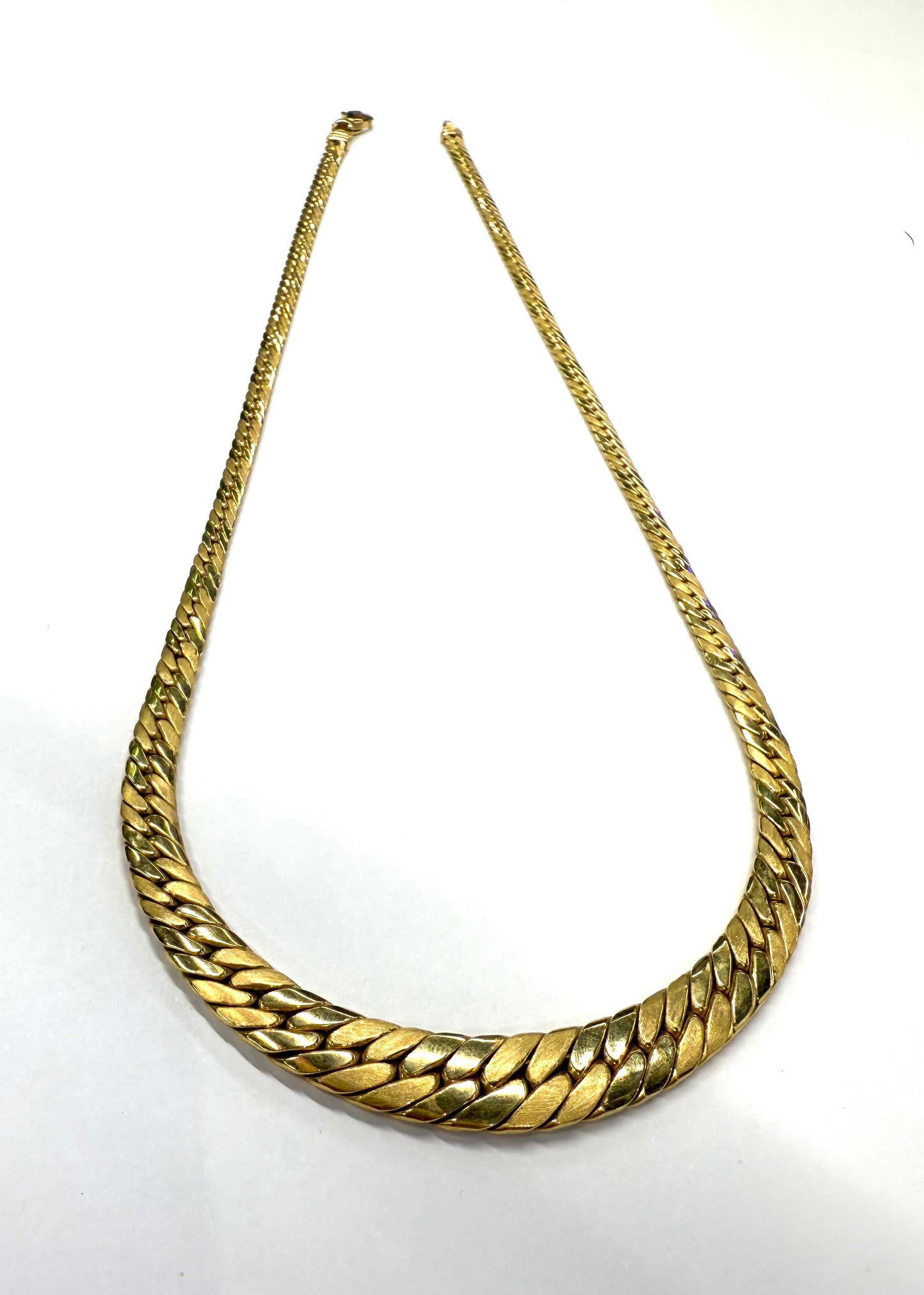 Collier Ras du Cou Or Jaune 18k 13.04 Grs