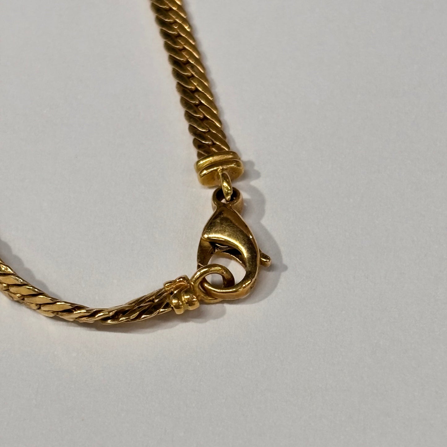 Collier Matinée Diamants Or Jaune et Or Gris 18K 10.19 Grs