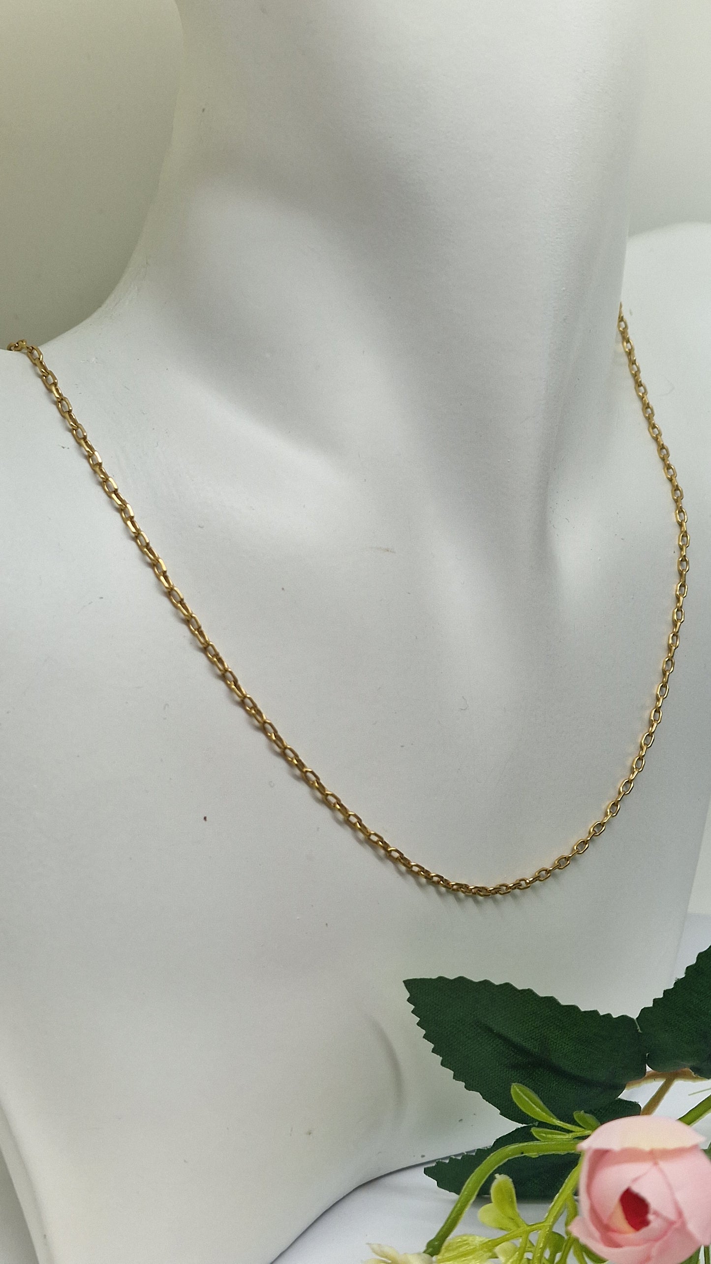 Collier Sautoir Or Jaune 18K 9.57 Grs