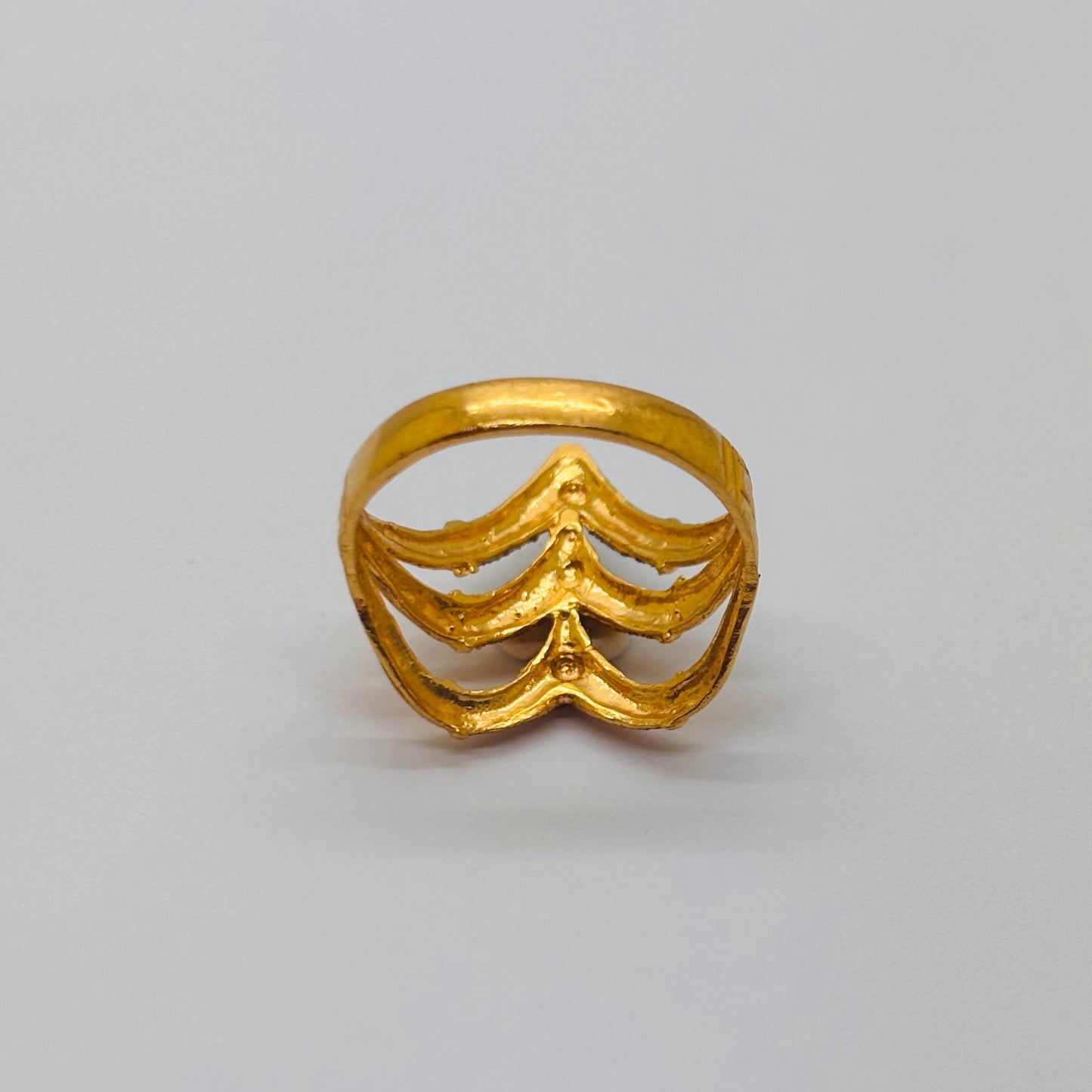 Bague en 3 ors 22K Taille-51