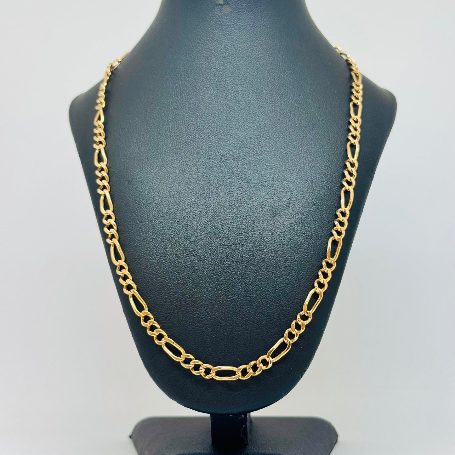 Collier Matinée en Or Jaune 18 Carats Figaro 62cm