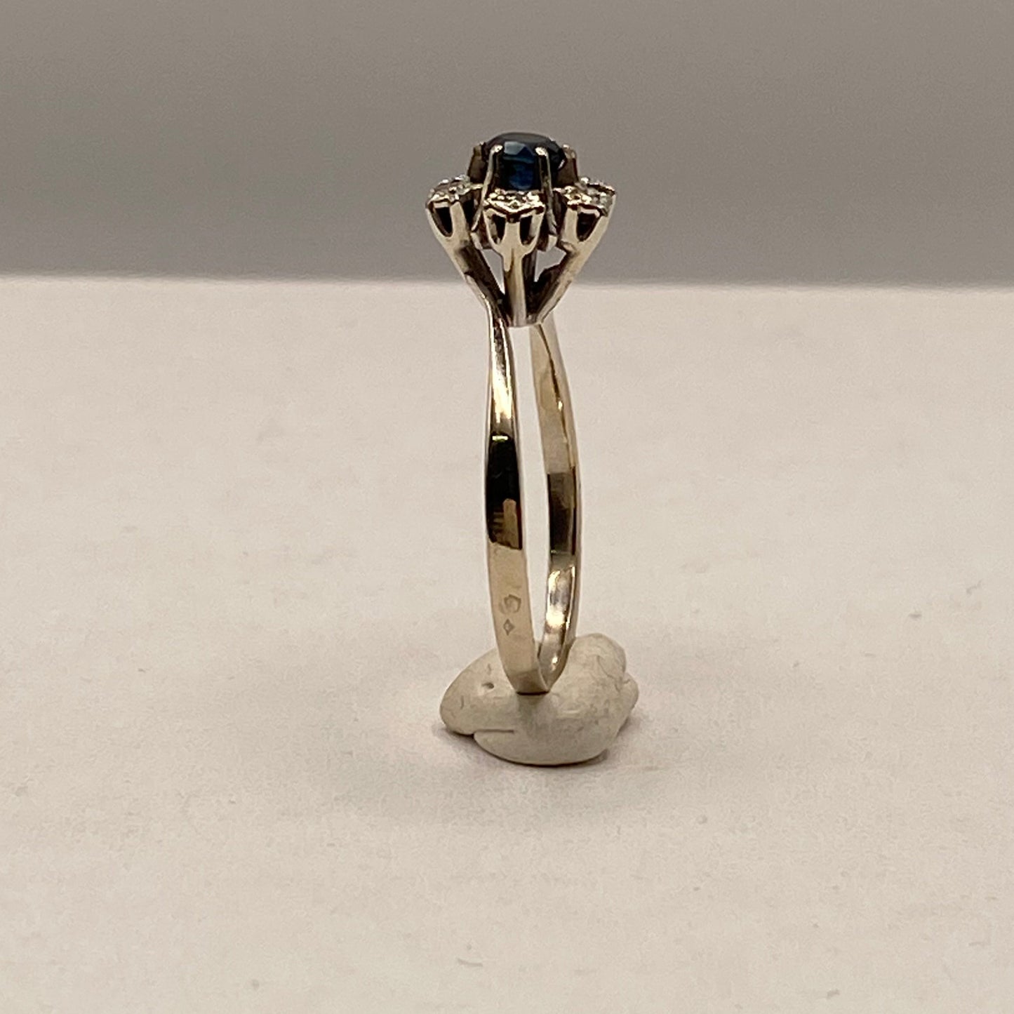 Bagues en Or Blanc 18K Taille-54