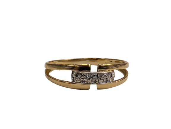 Baguette en Or 18K Taille-55