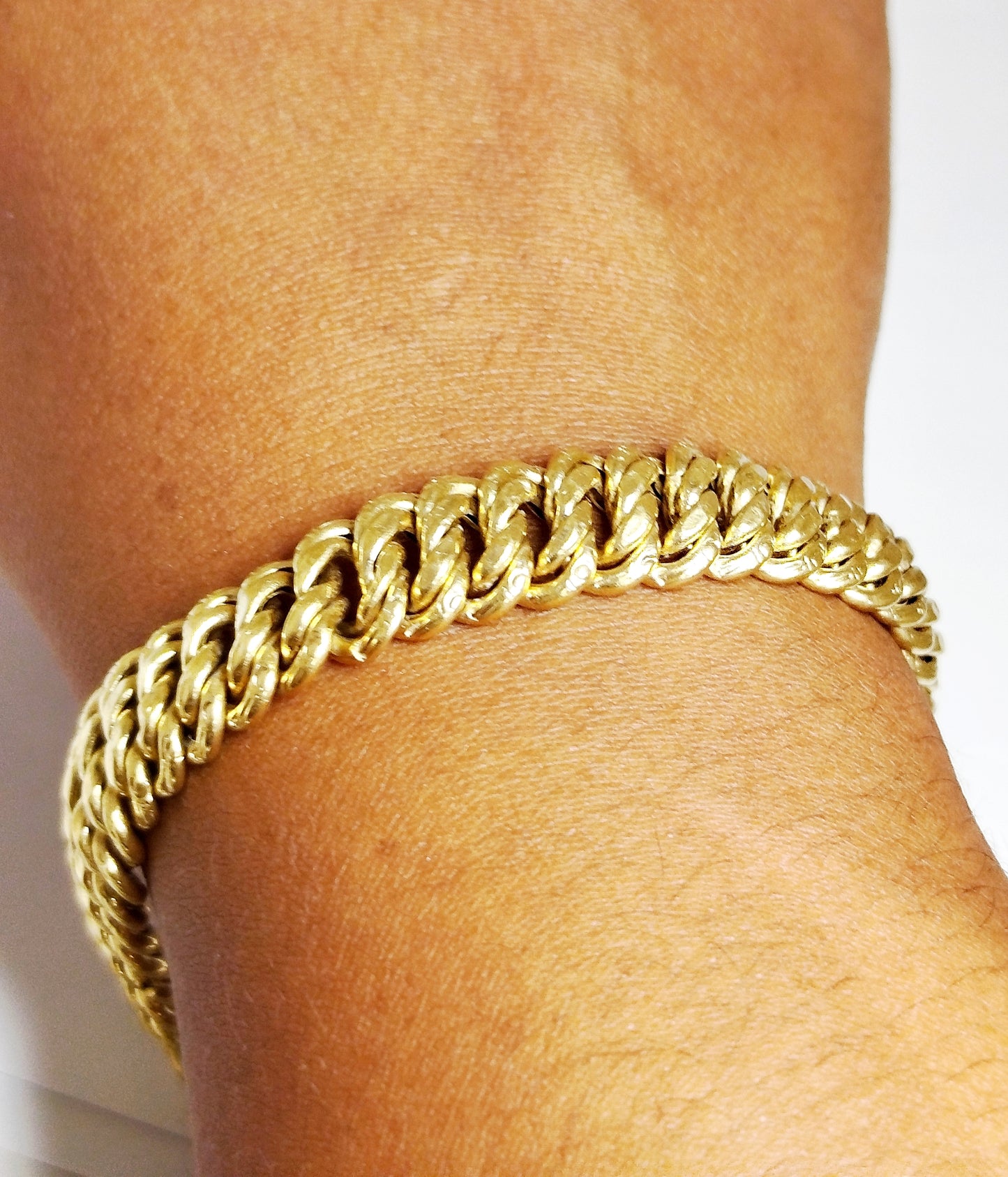 Bracelet Jonc en Or Jaune 18K 20.40 Grs