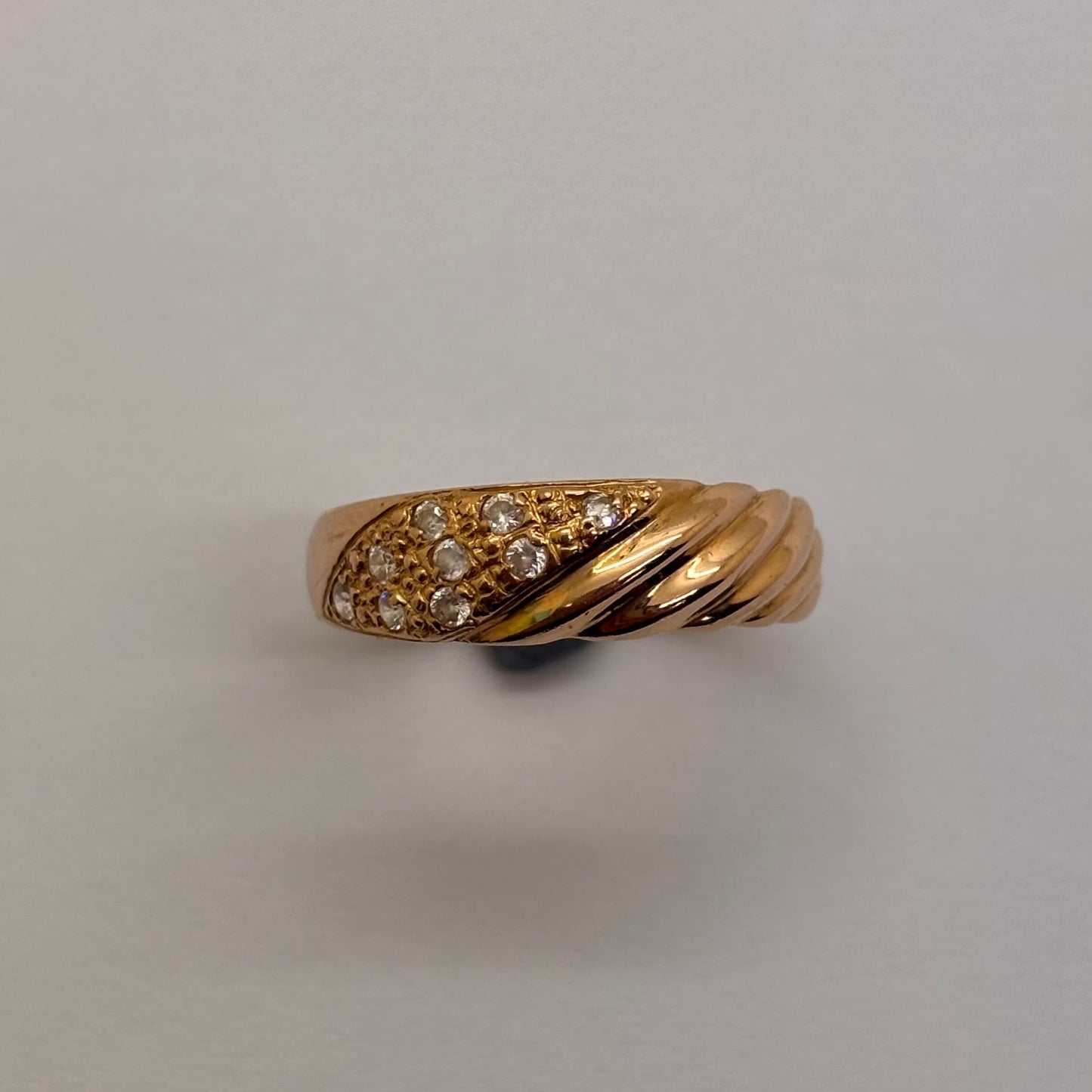 Alliance en Or Jaune 18K Taille-55