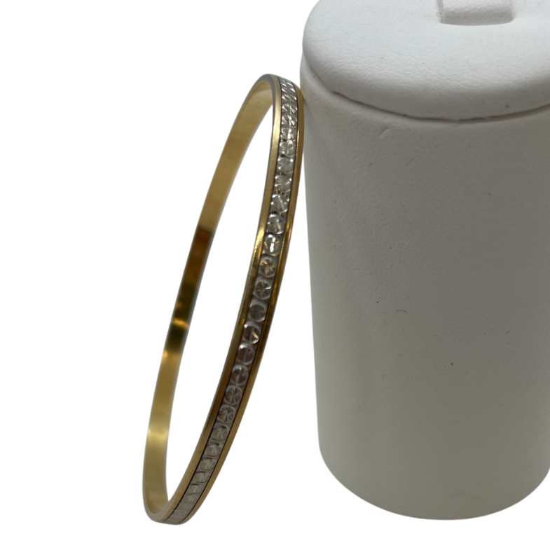 Bracelet semainier en or jaune et or Blanc 18K 11.67 Grs