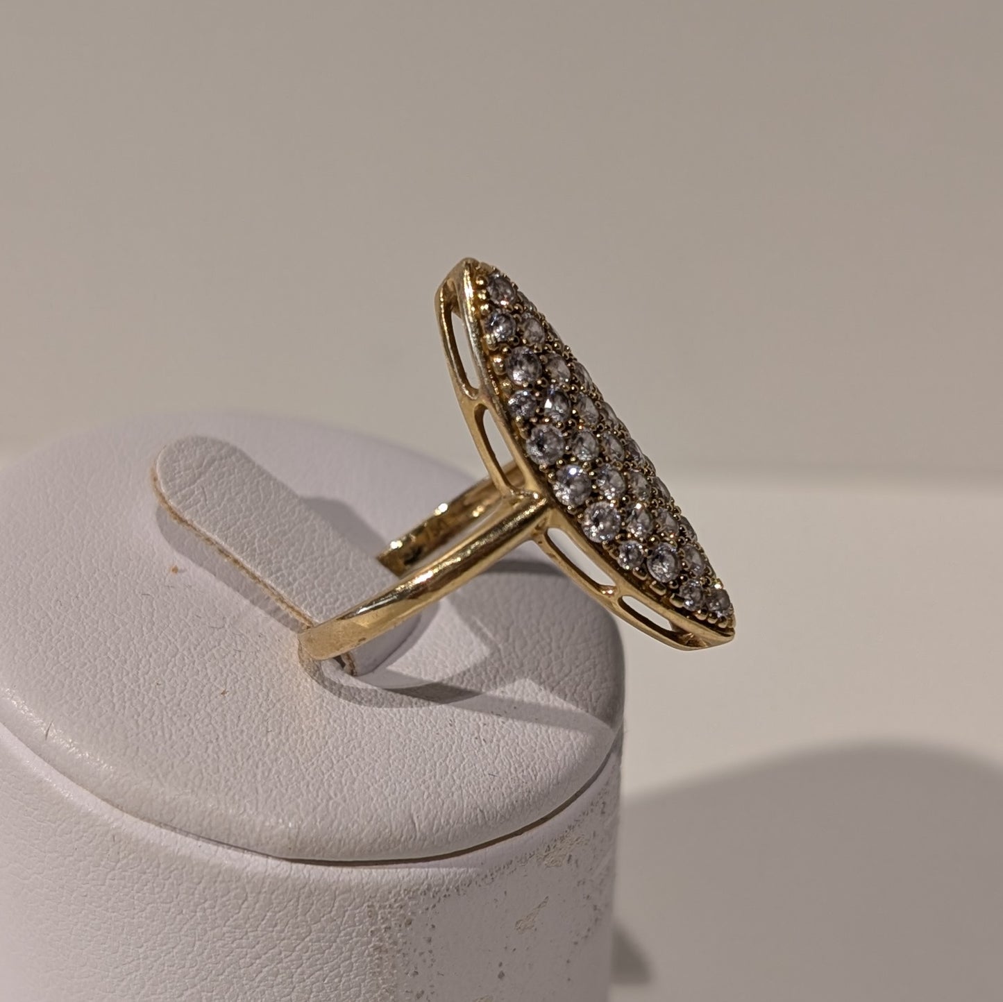 Bagues Marquise Or Jaune Taille-54