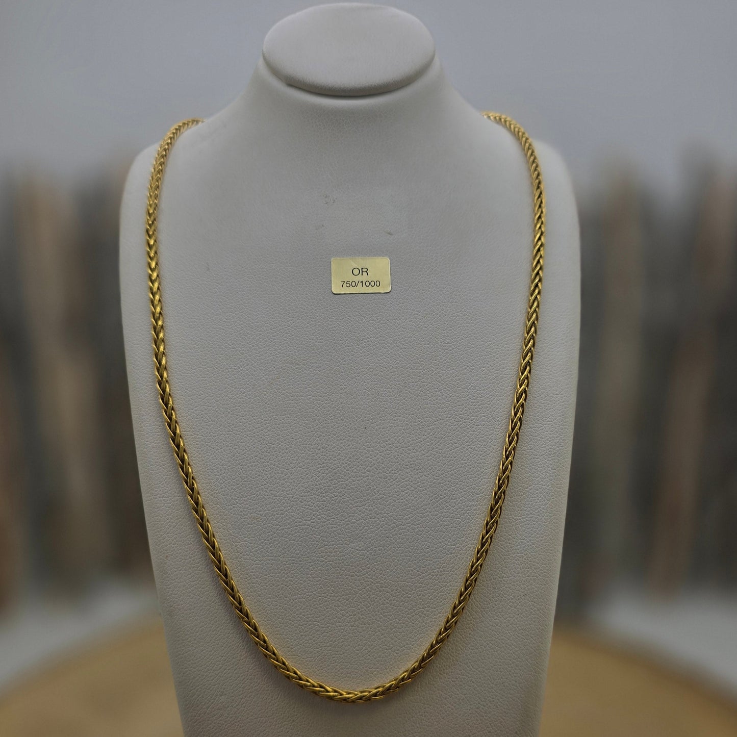 Collier en Or Jaune 18K 7.01 Grs