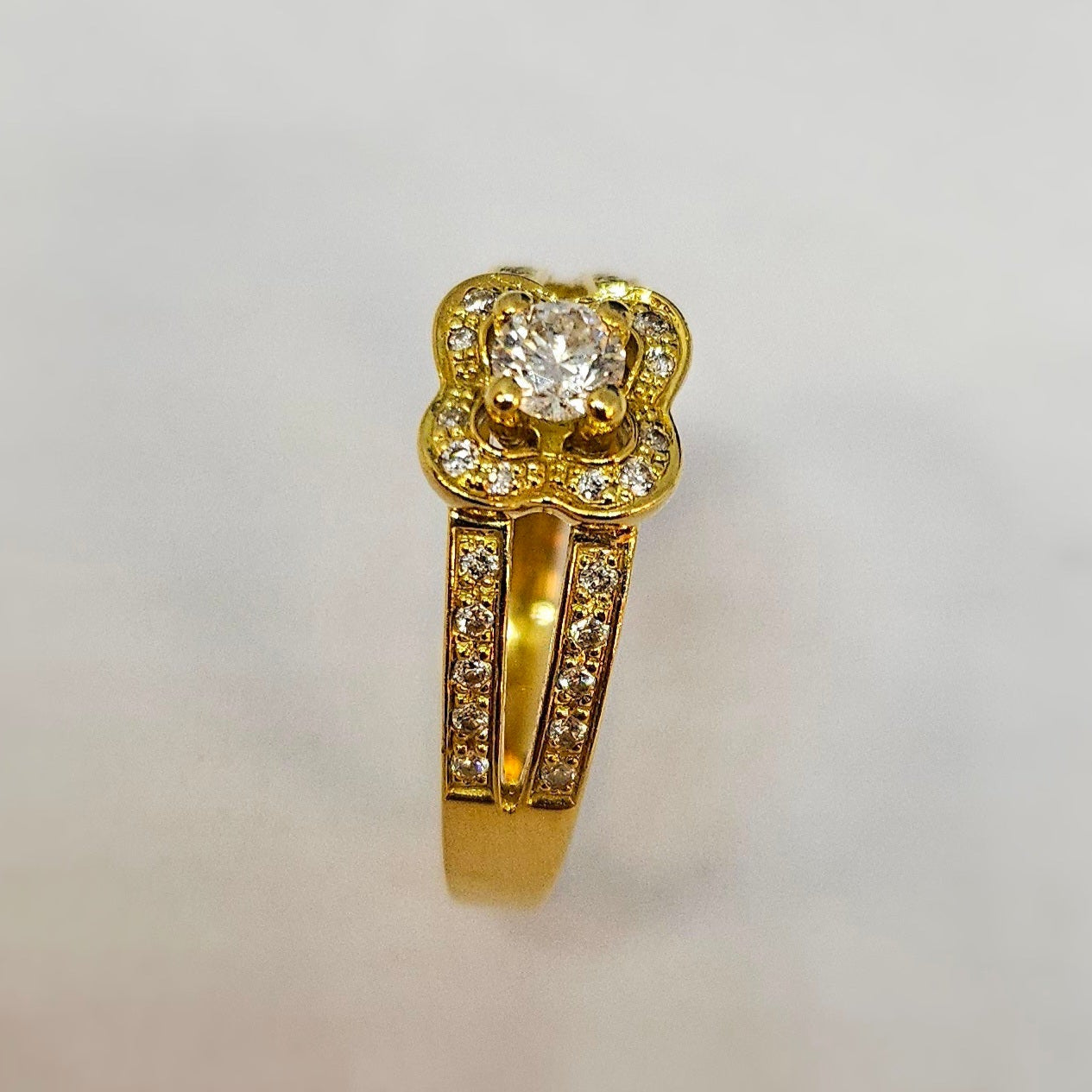 Bague Mauboussin Chance of Love n°2 en Or jaune et diamants