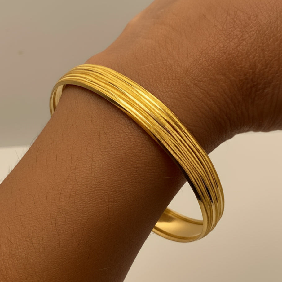 Jonc en or jaune, 22K - 10.17g