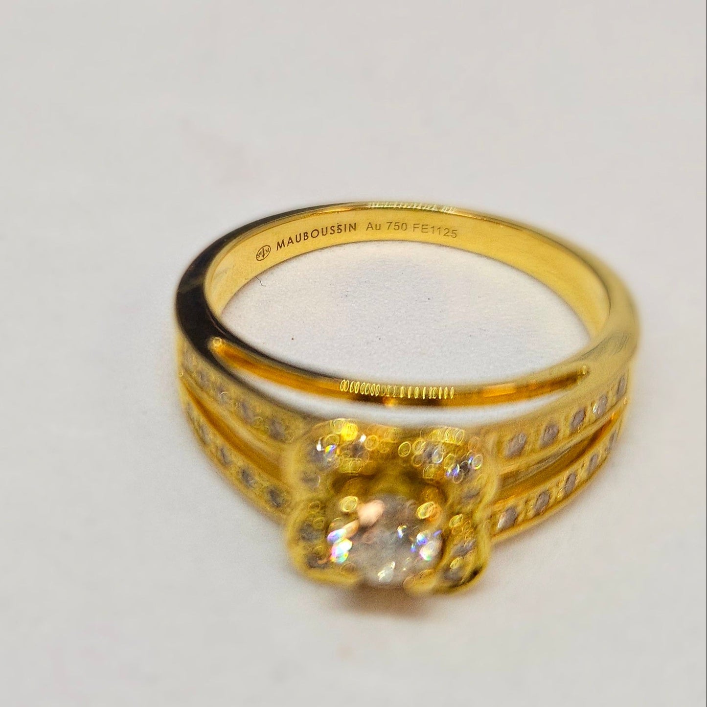 Bague Mauboussin Chance of Love n°2 en Or jaune et diamants