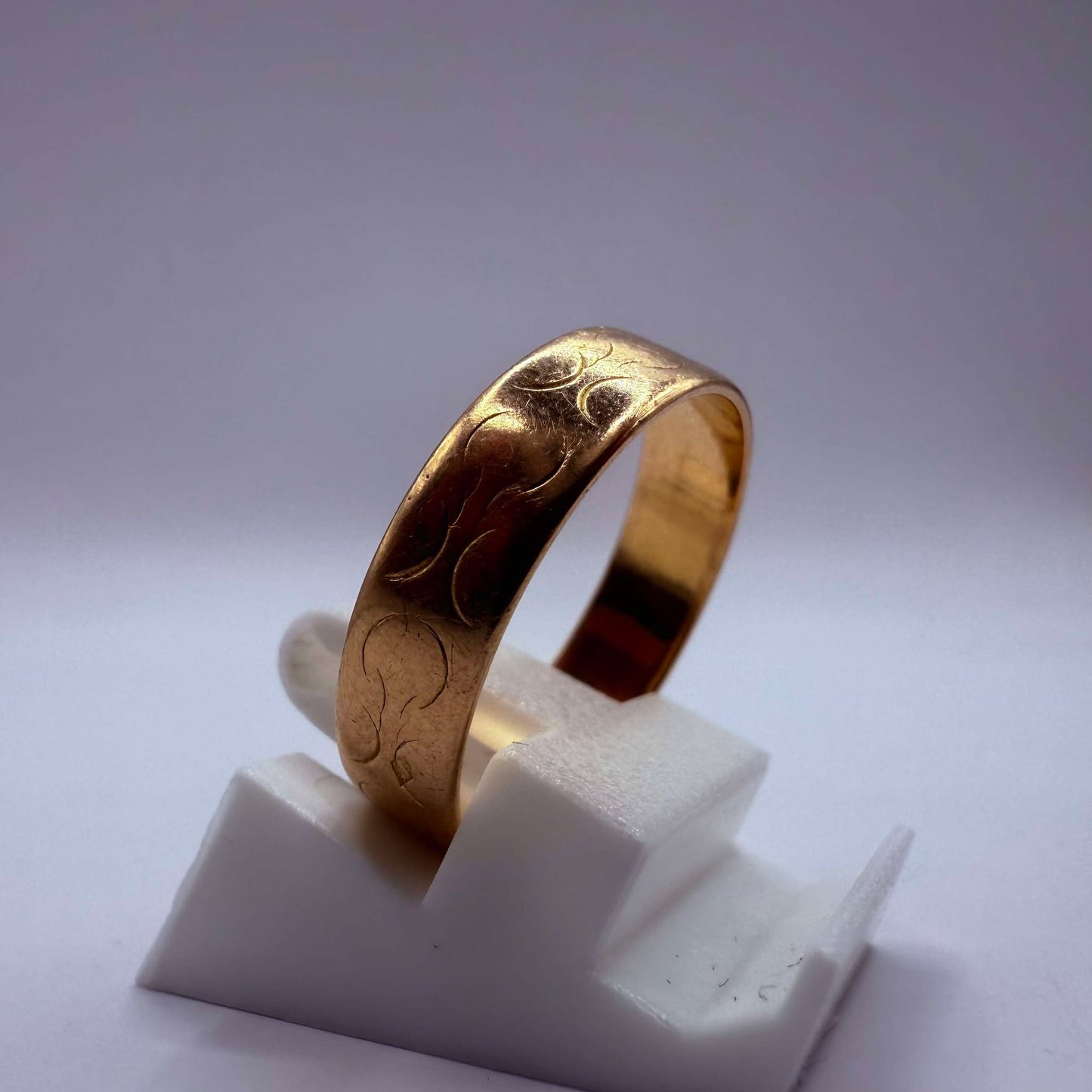 Bague Alliance en Or Jaune - Taille 55