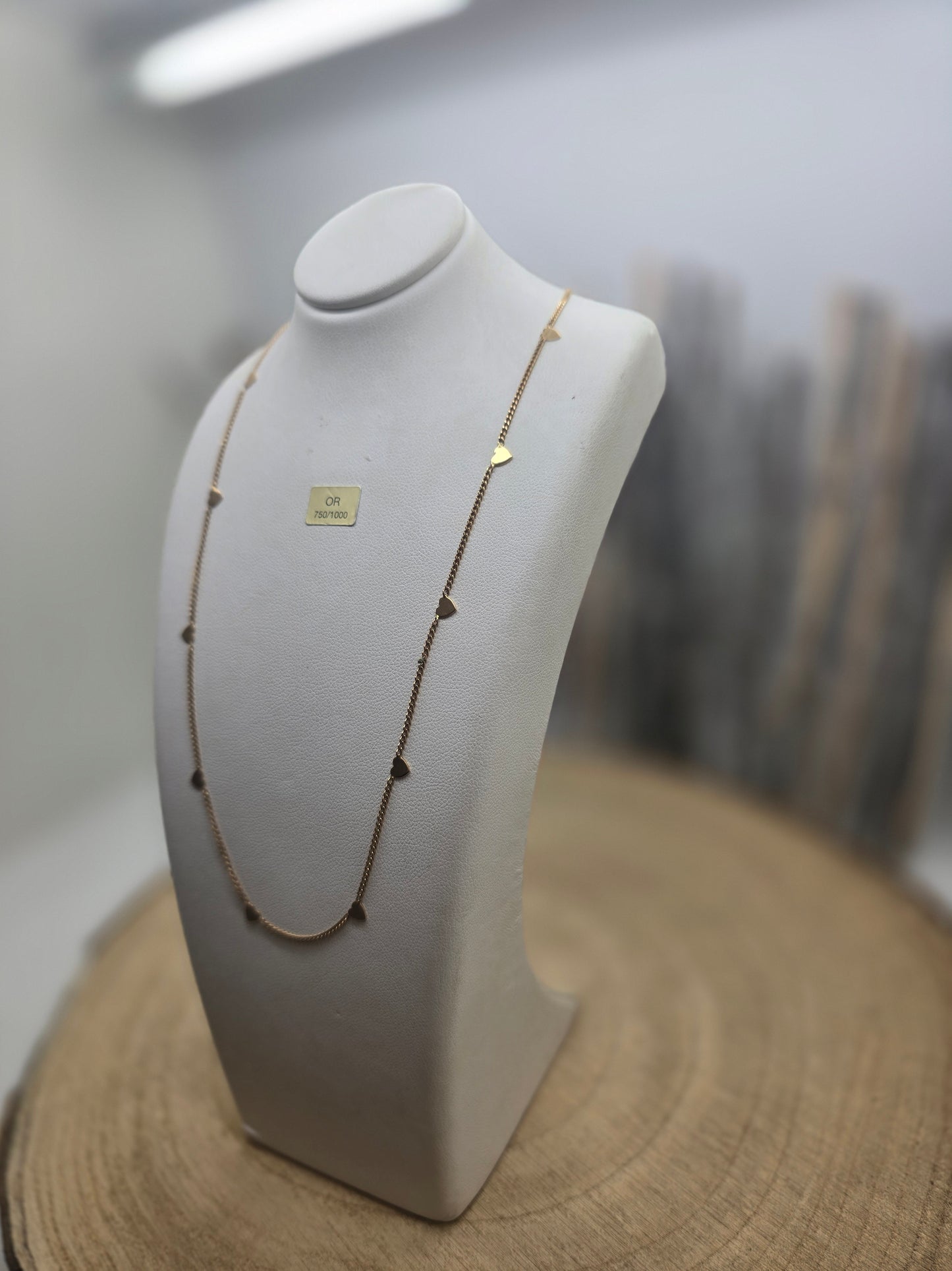 Collier Princesse en Or Jaune 18K 3.19 Grs