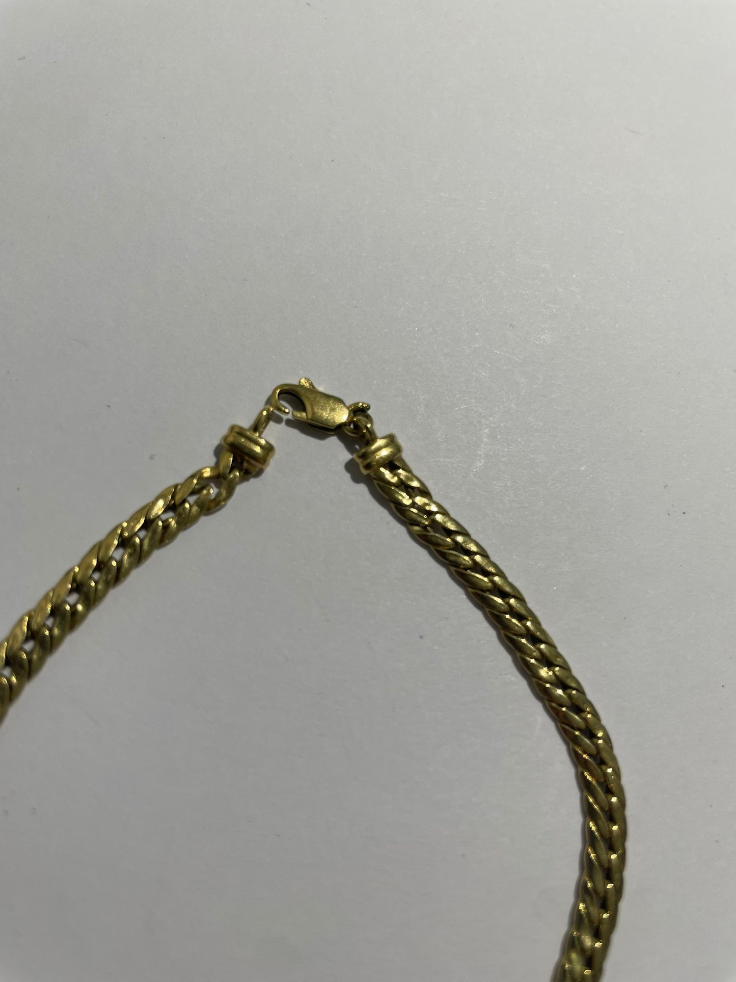 Bracelet Gourmette Or Jaune 18K 4.79 Grs