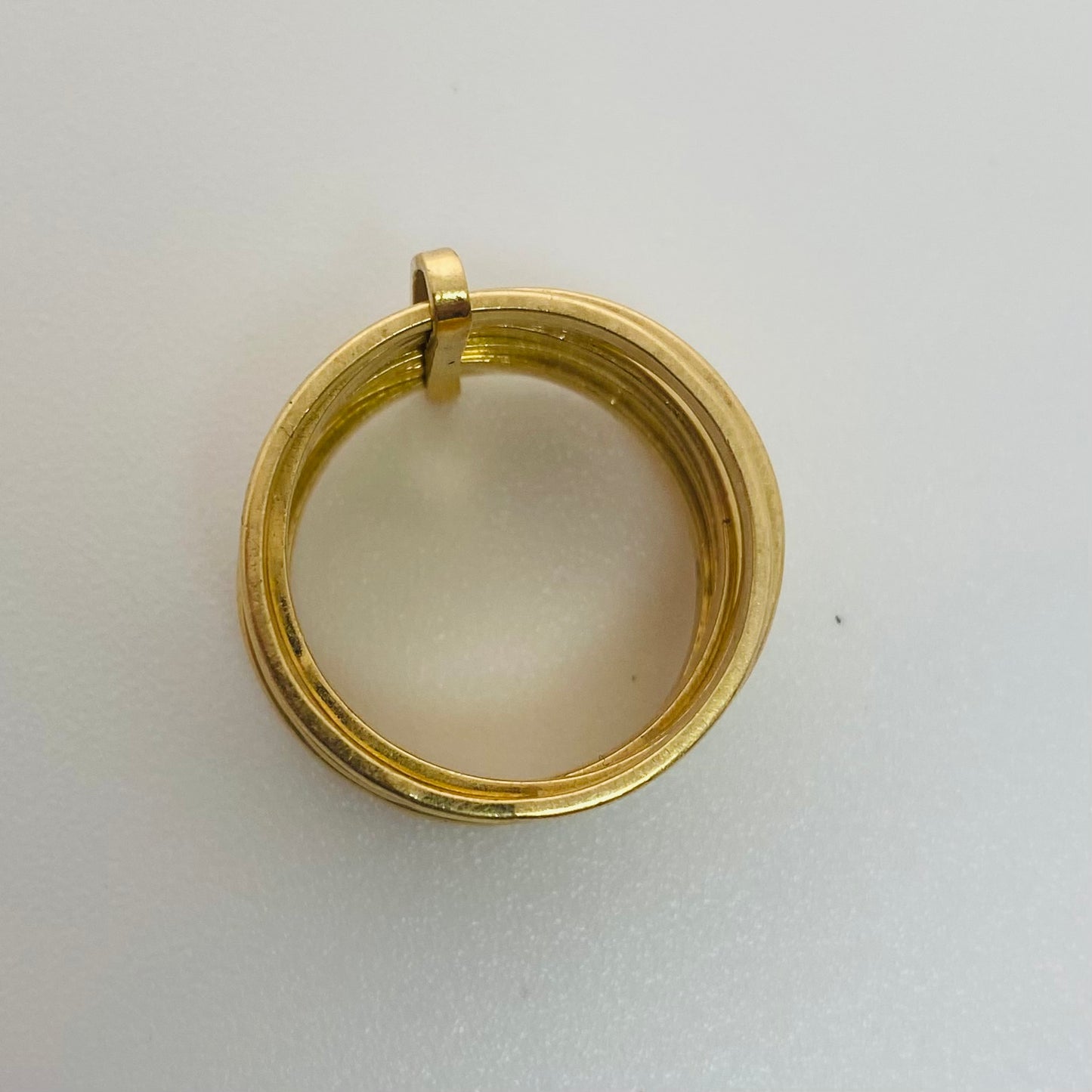 Bagues Semainier Or Jaune 18K Tête d'Aigle