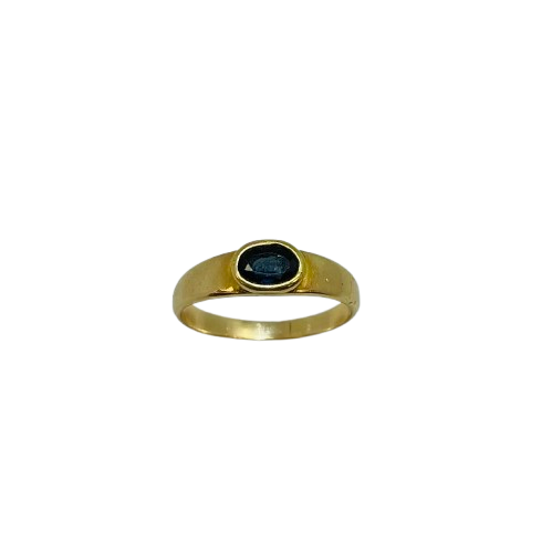 Bague en or jaune 18K Taille-49