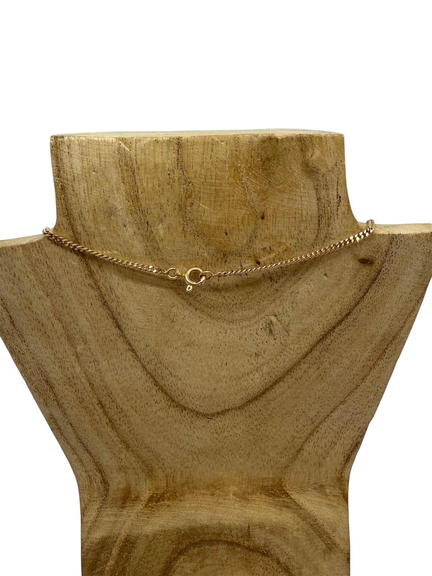 Collier ras du cou cheval en or jaune 18k 5.70 Grs