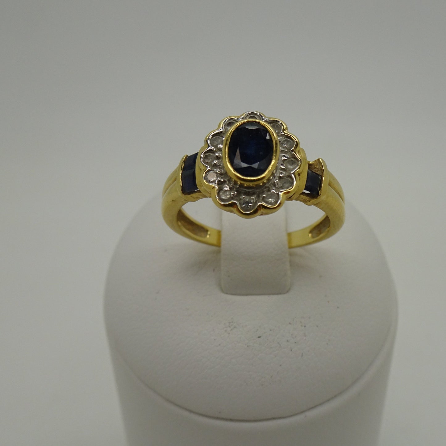 Bague Marguerite Or Jaune 18K Taille-55