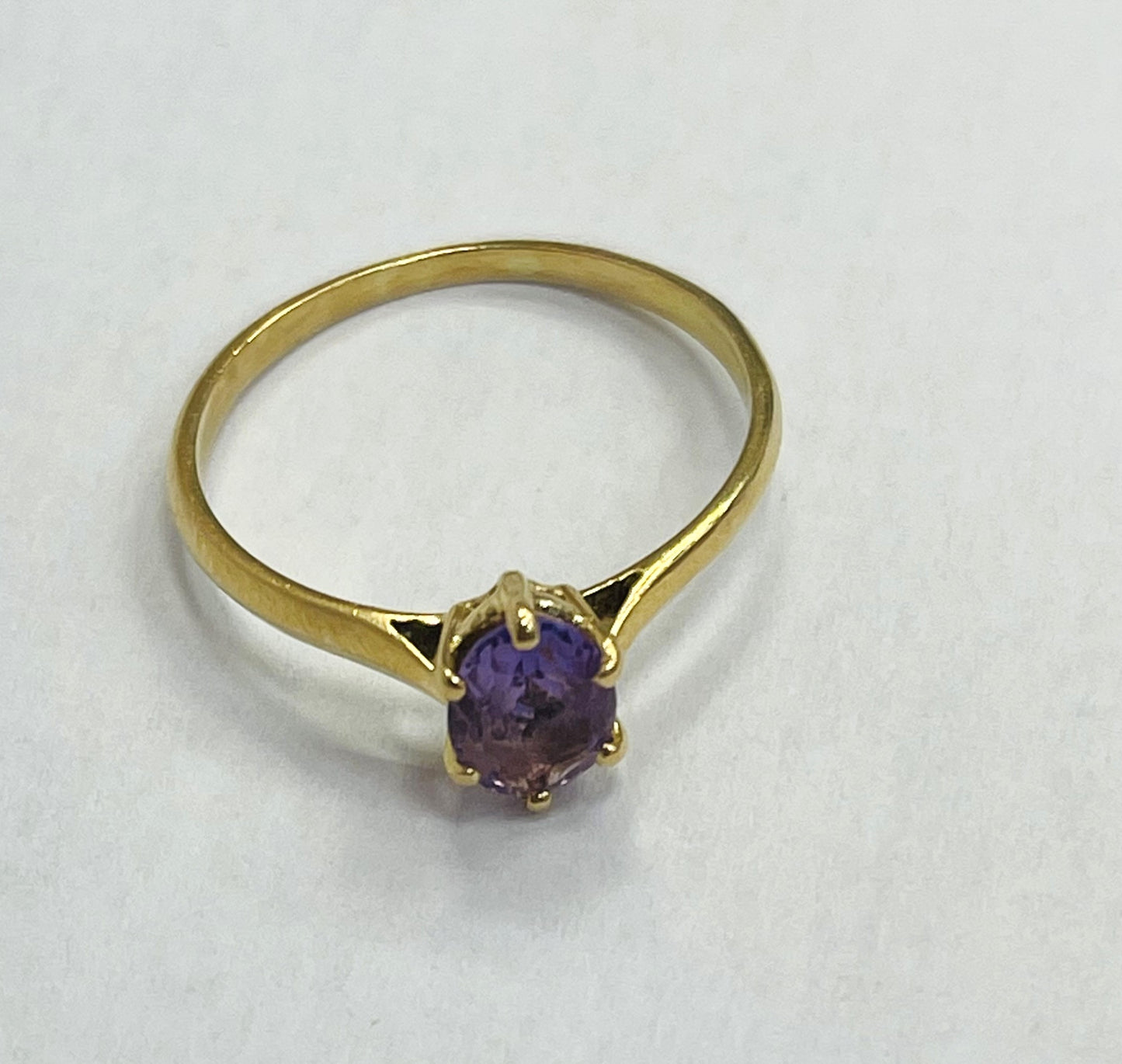 Bague en Or Jaune 18K Taille-54