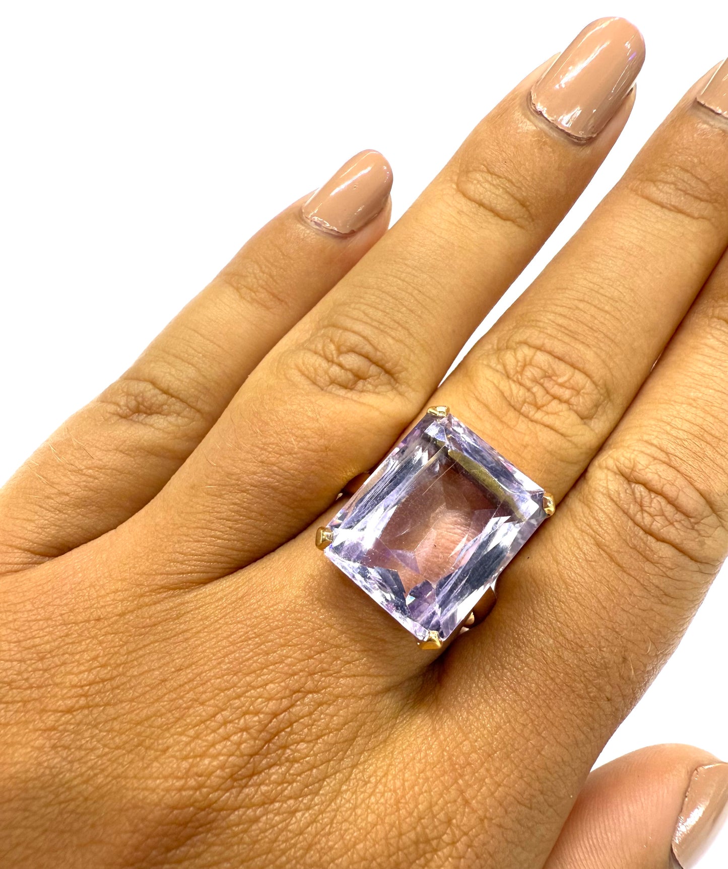Bague Or Jaune 18k Taille-62